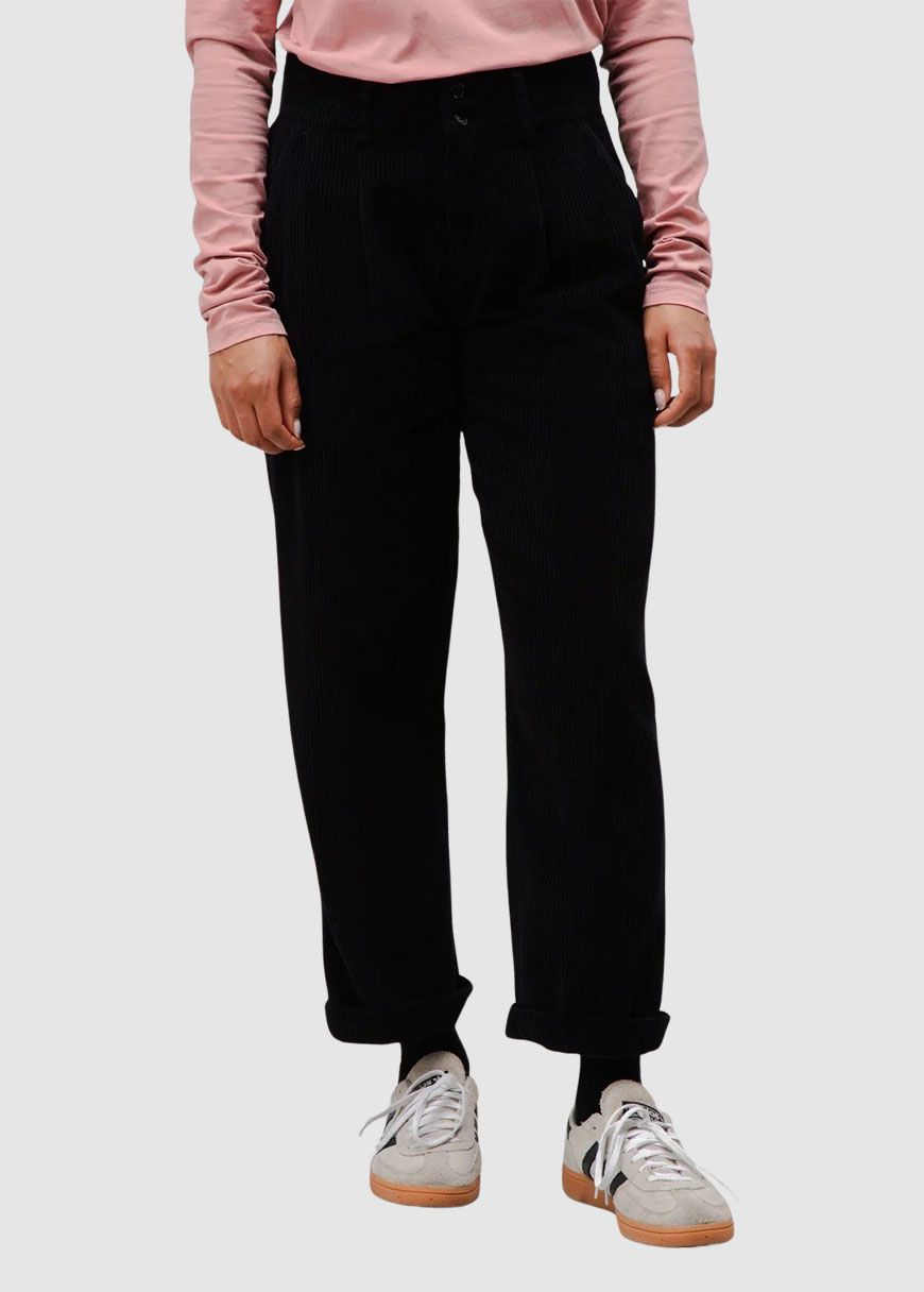 Corduroy Pleated Pants