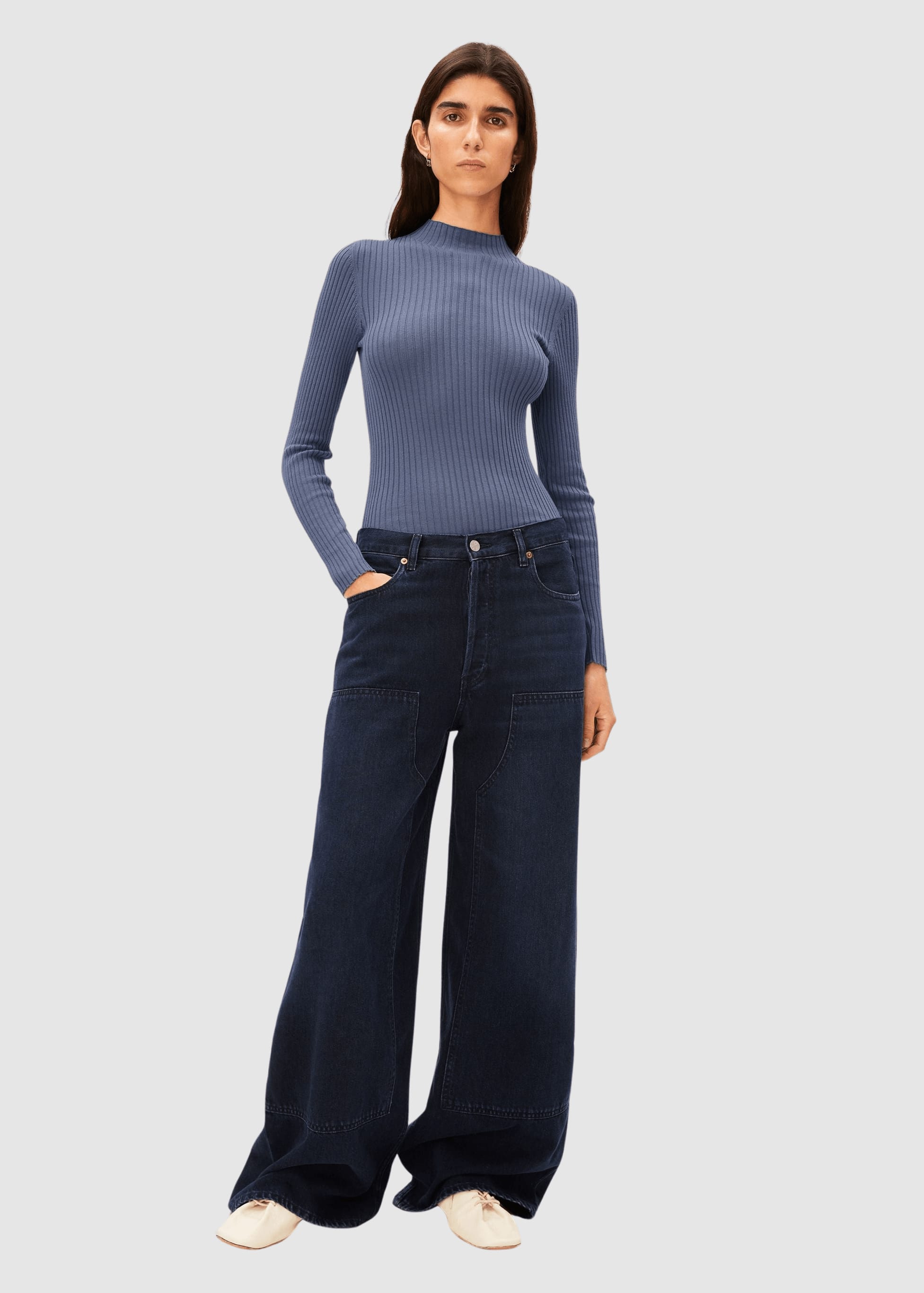 armedangels-alaania-knit-sweater-dusty-moon-5.jpeg Alaania Knit Sweater Dusty Moon