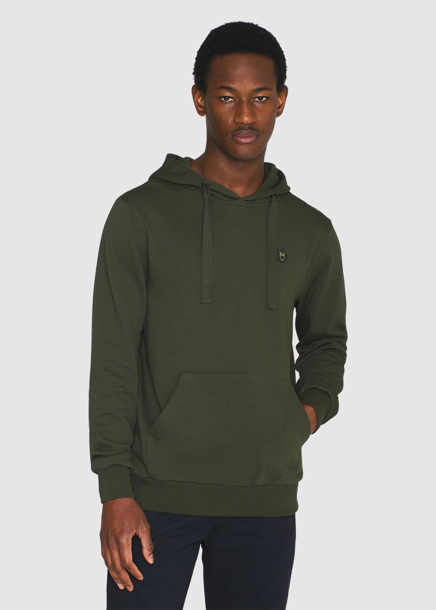 Basic Hood Badge Sweat Basic Hood Badge Sweat