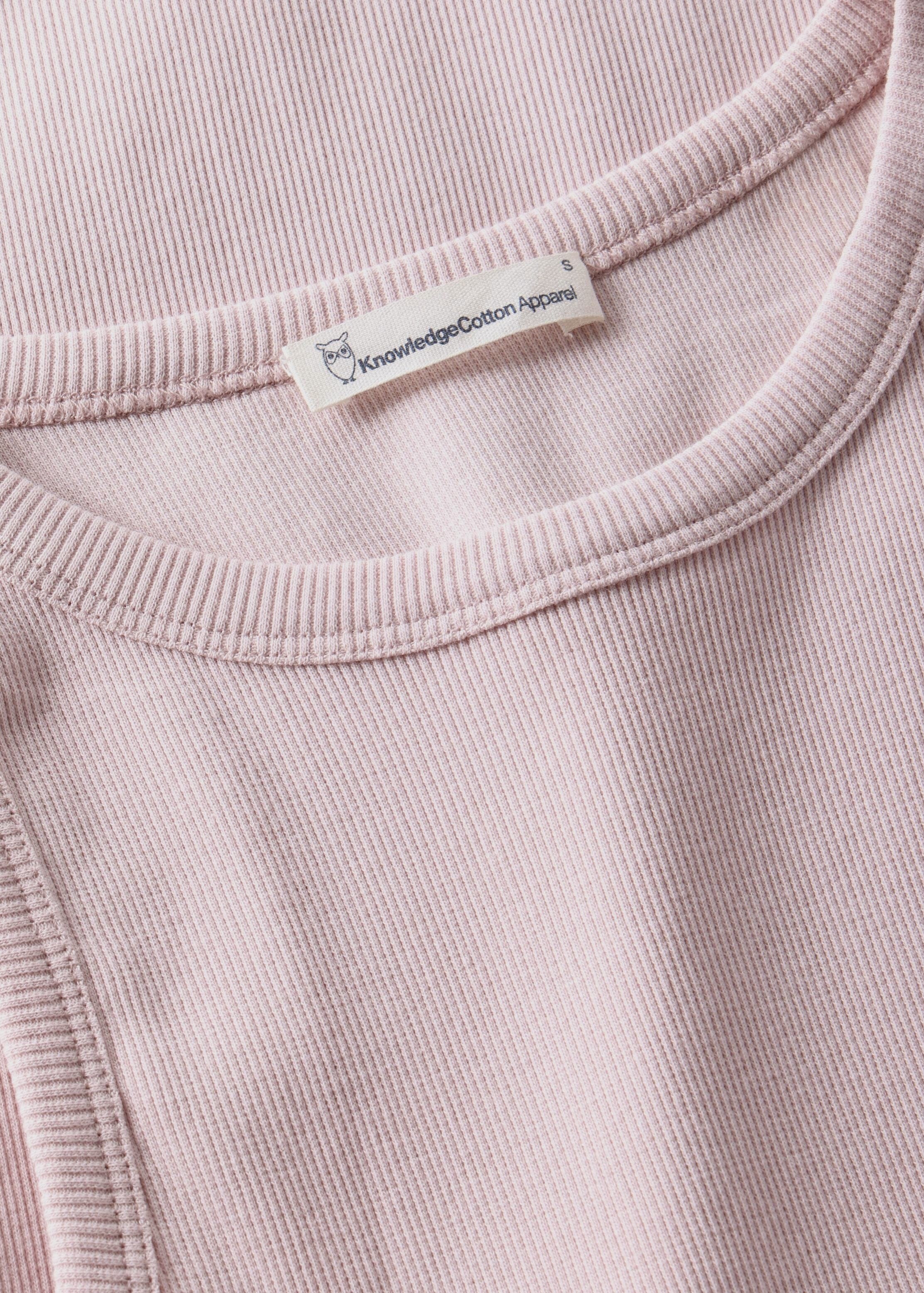 Rib Racer Top Pale Lilac