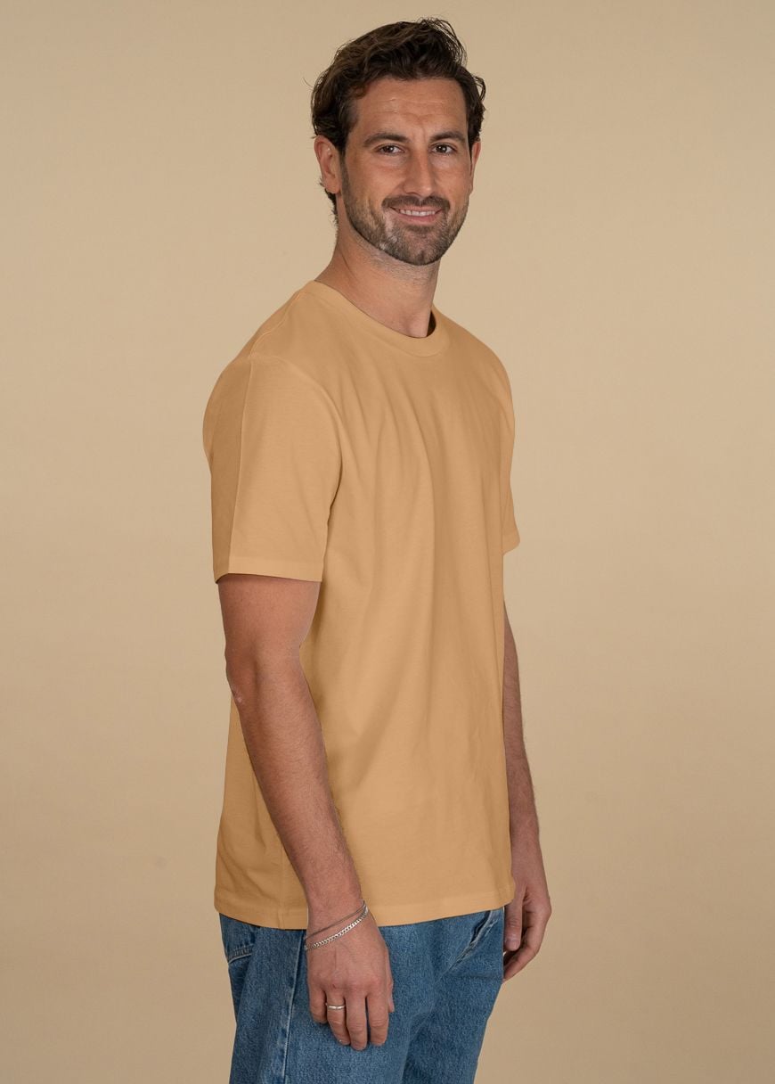 GXB-STTU169-LATTE-02.jpg Classic T-Shirt Man Latte