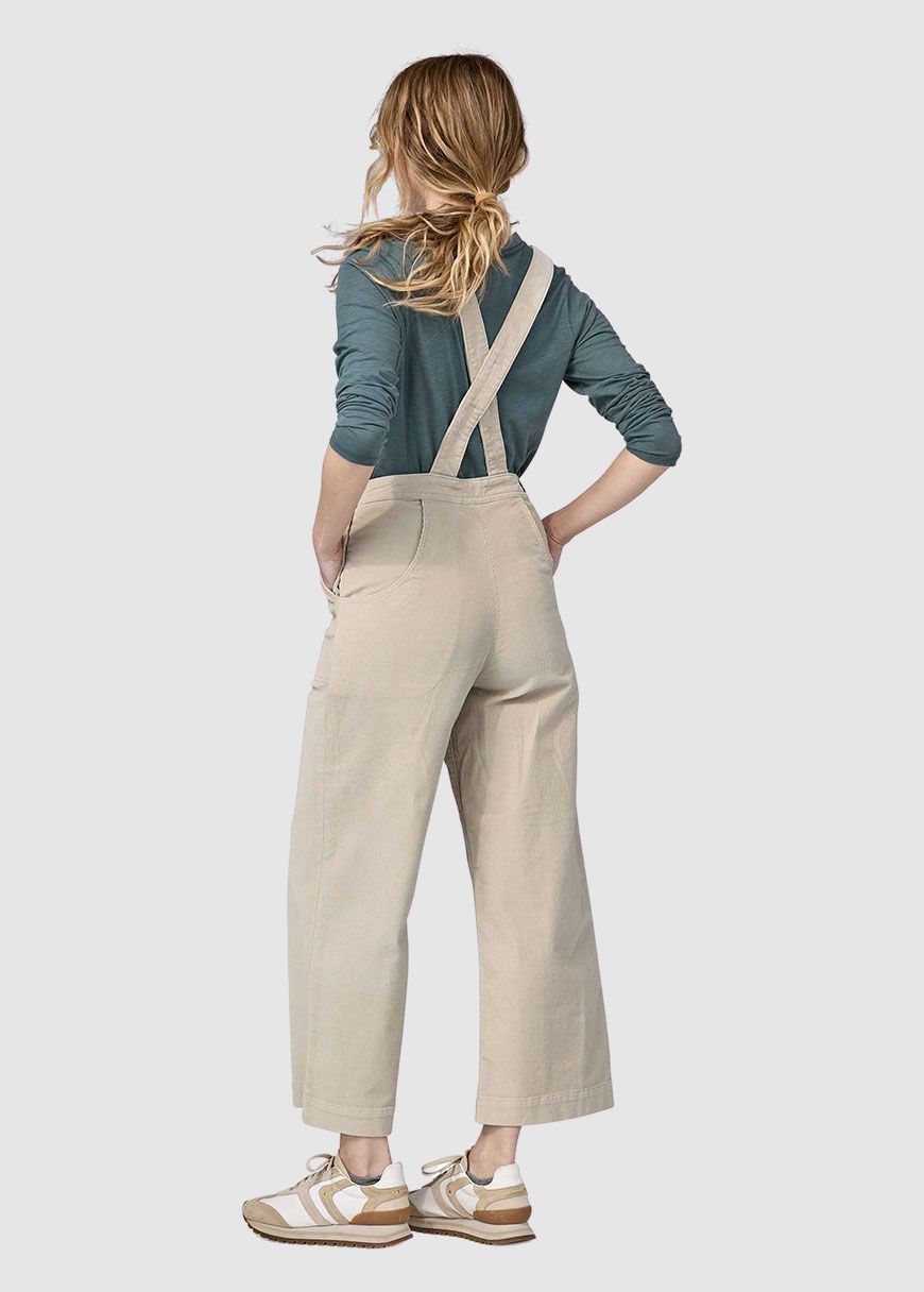 W's Stand Up Cropped Corduroy Overalls