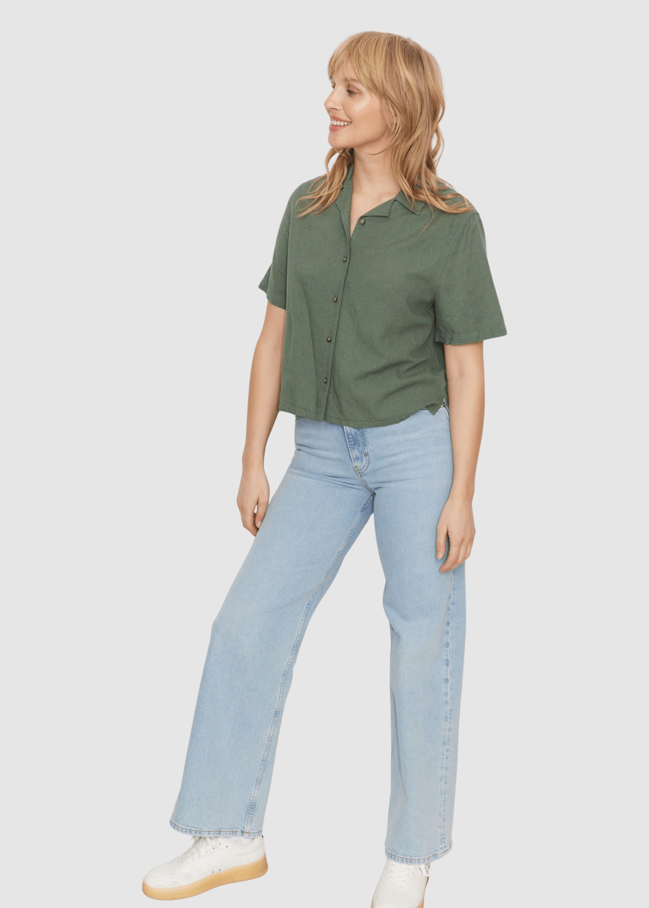 Blouse Camellia Khaki Blouse Camellia Khaki