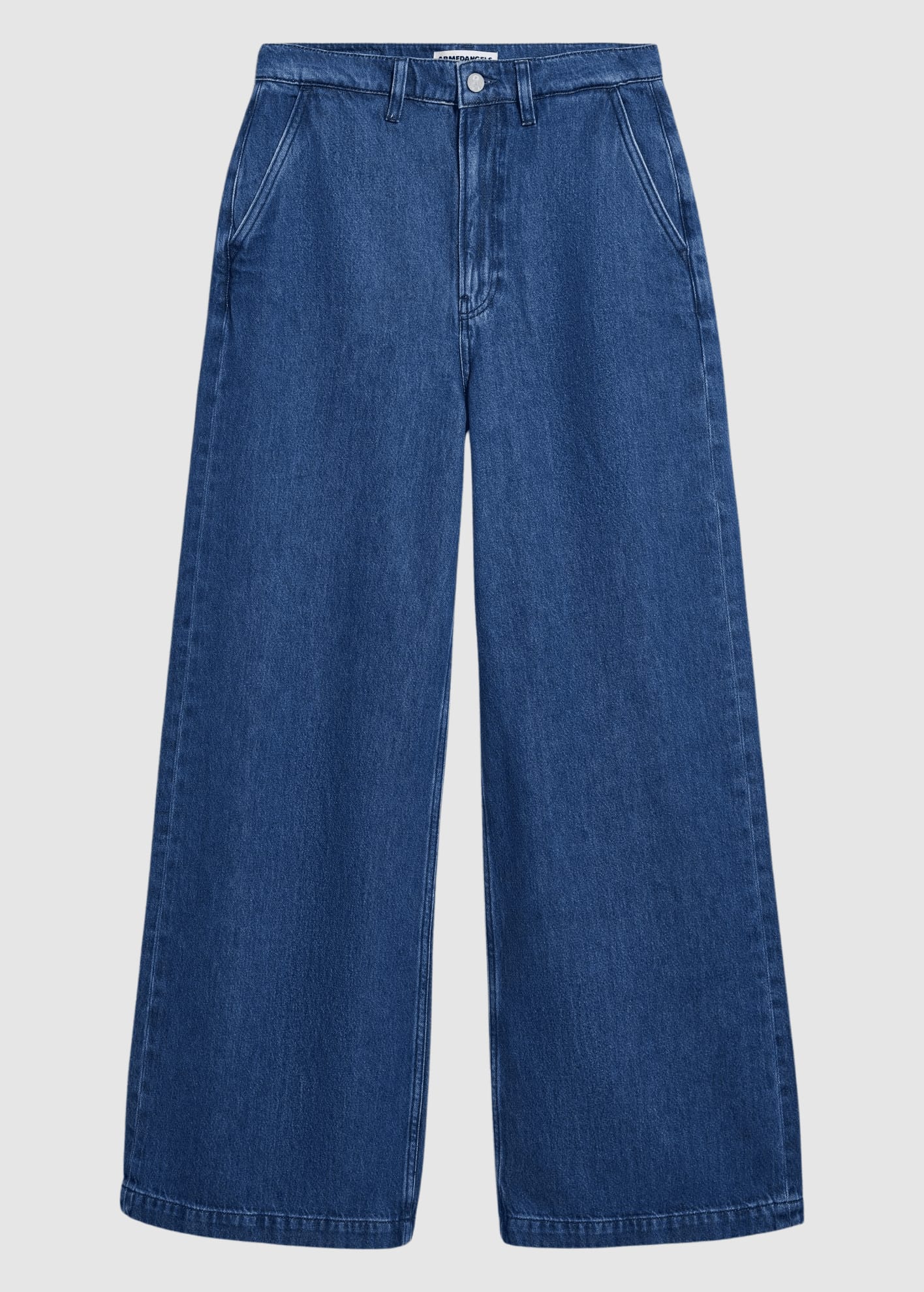 Wide Leg Denim Pant Bright Blue