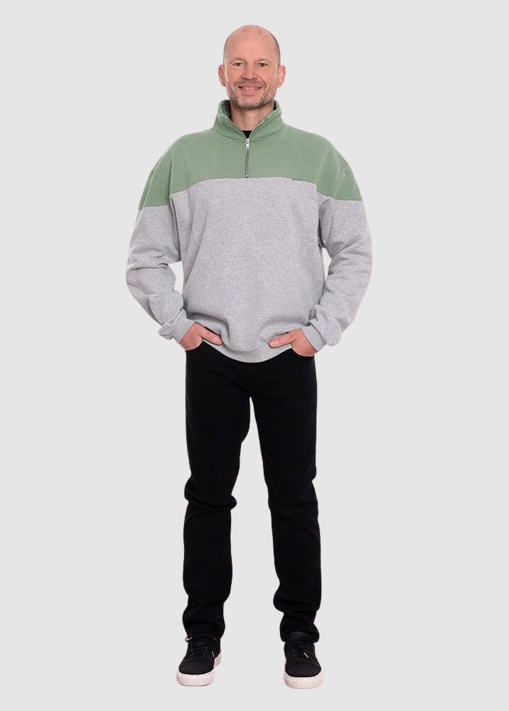 Halfster Half-Zip Sweater