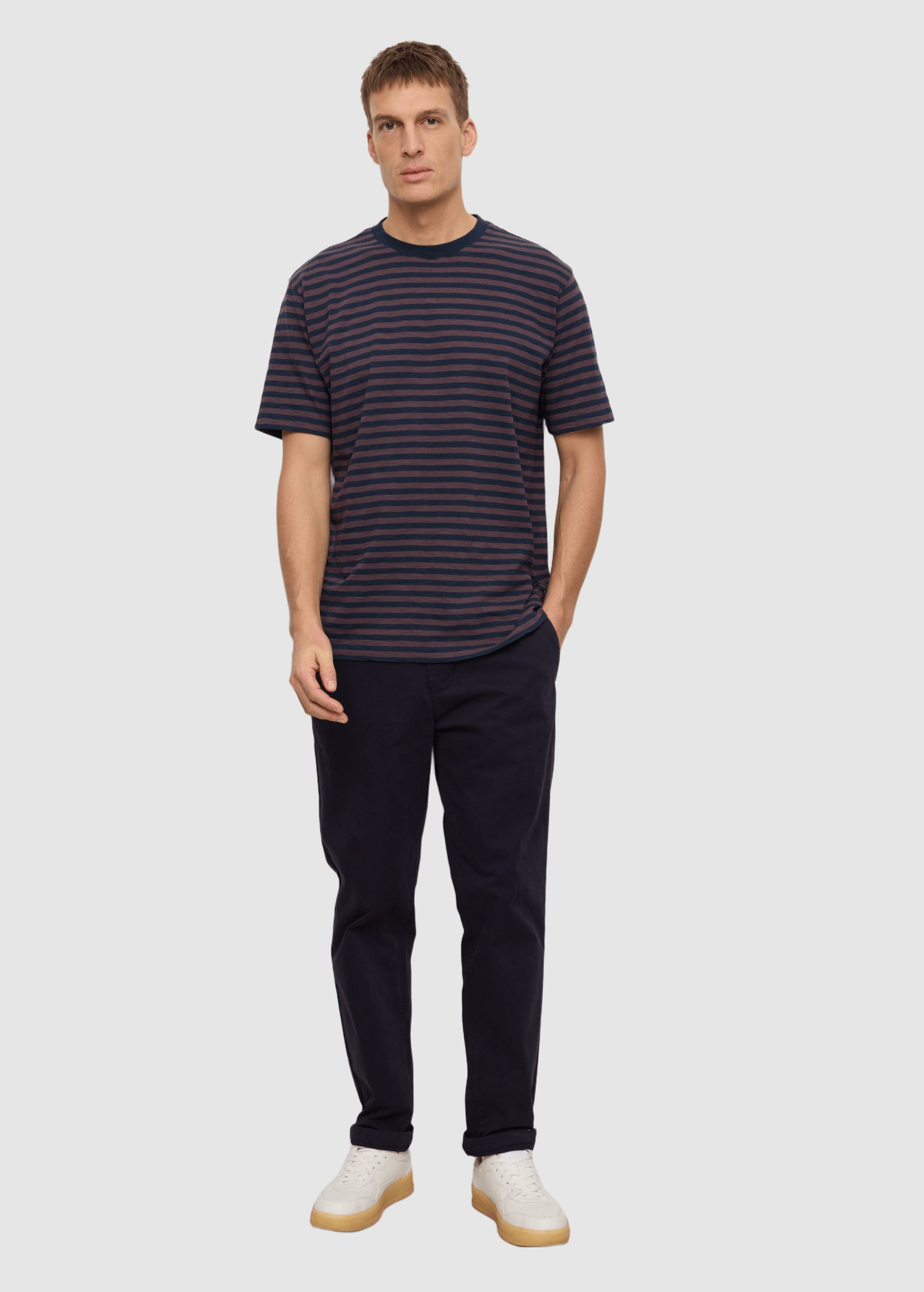Delonix Stripes Dark Grape
