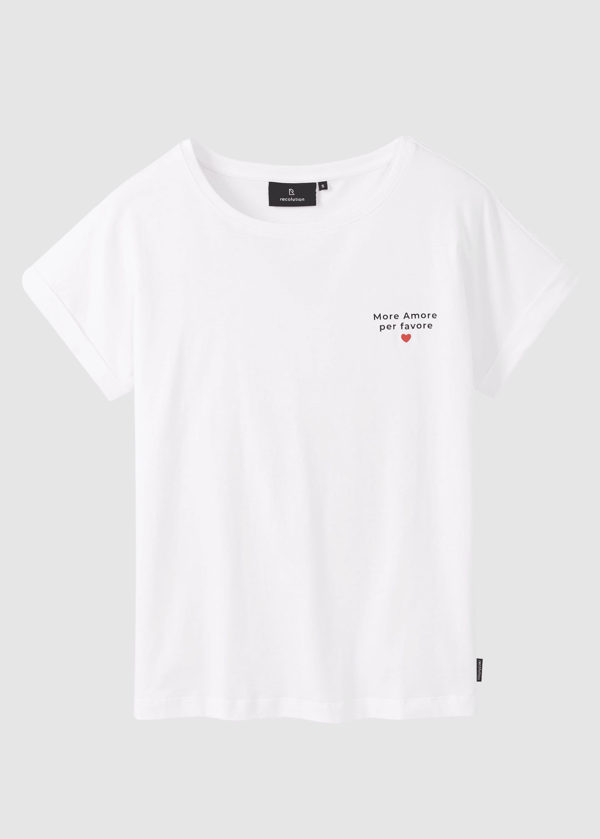 T-Shirt Cayenne More Amore White