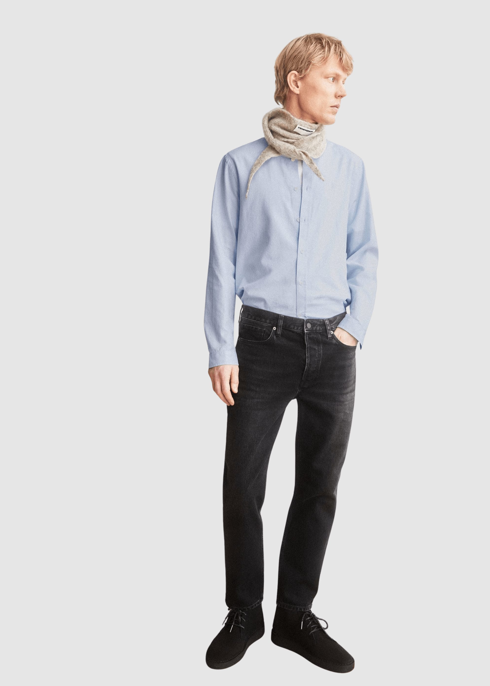 Maakxy Relaxed Tapered Jean Phantom