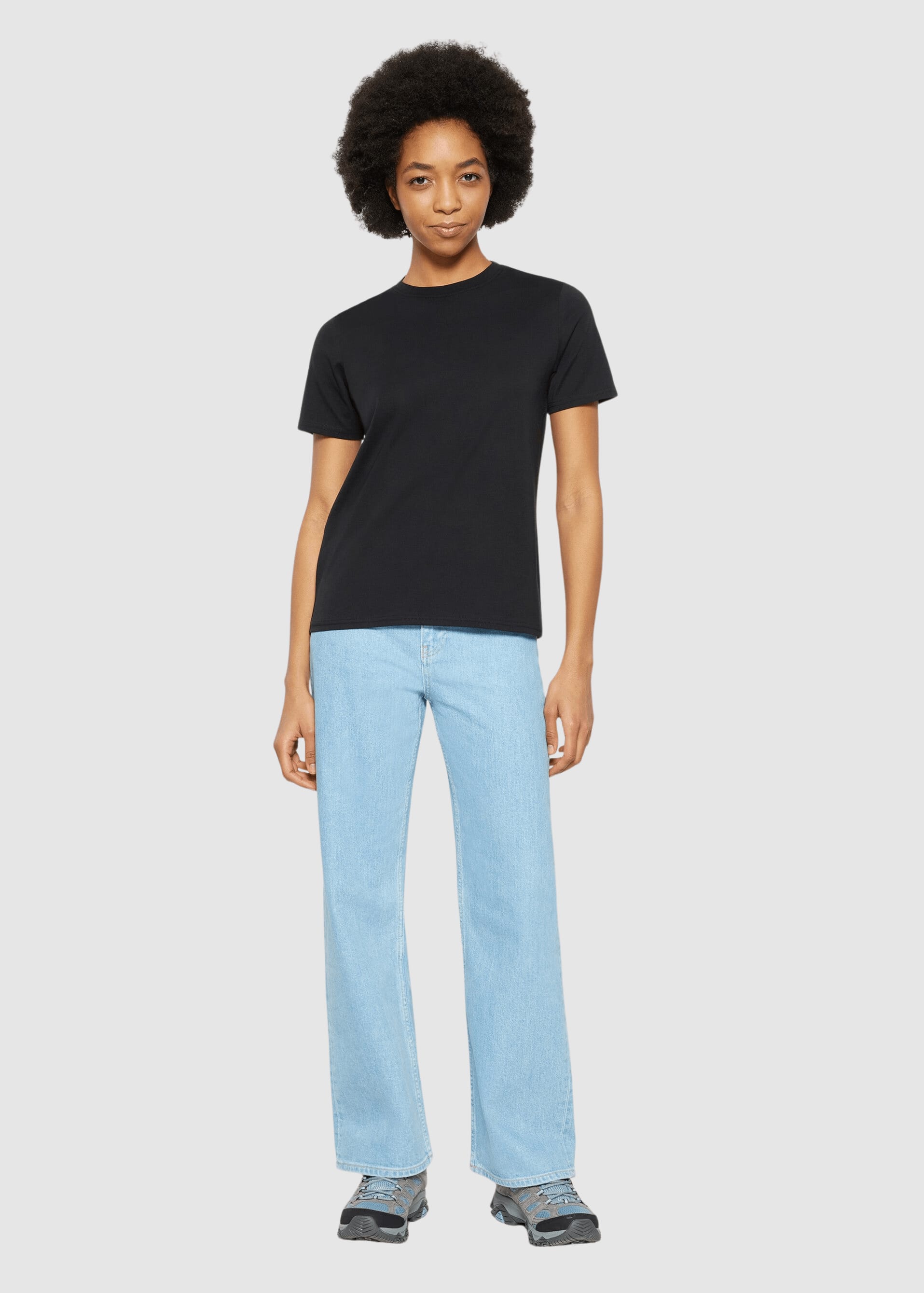 Pima T-Shirt Black Jet
