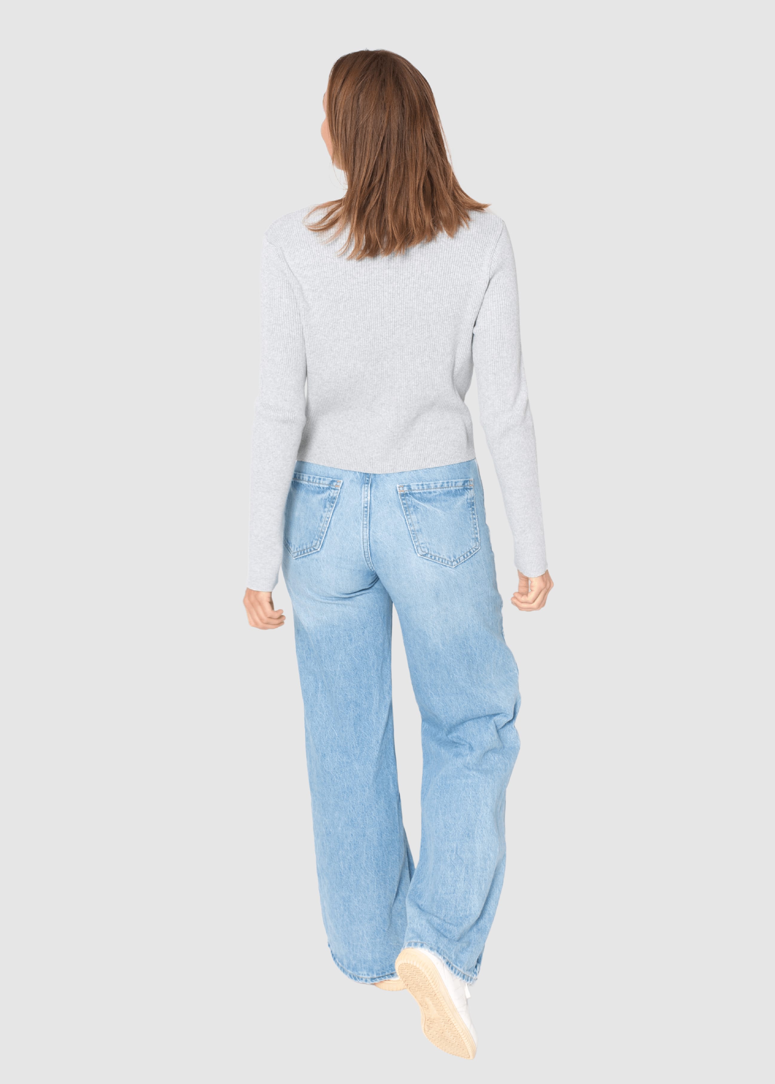 zerum-thin-cardigan-grey-melange-2.jpeg Thin Cardigan Grey Melange