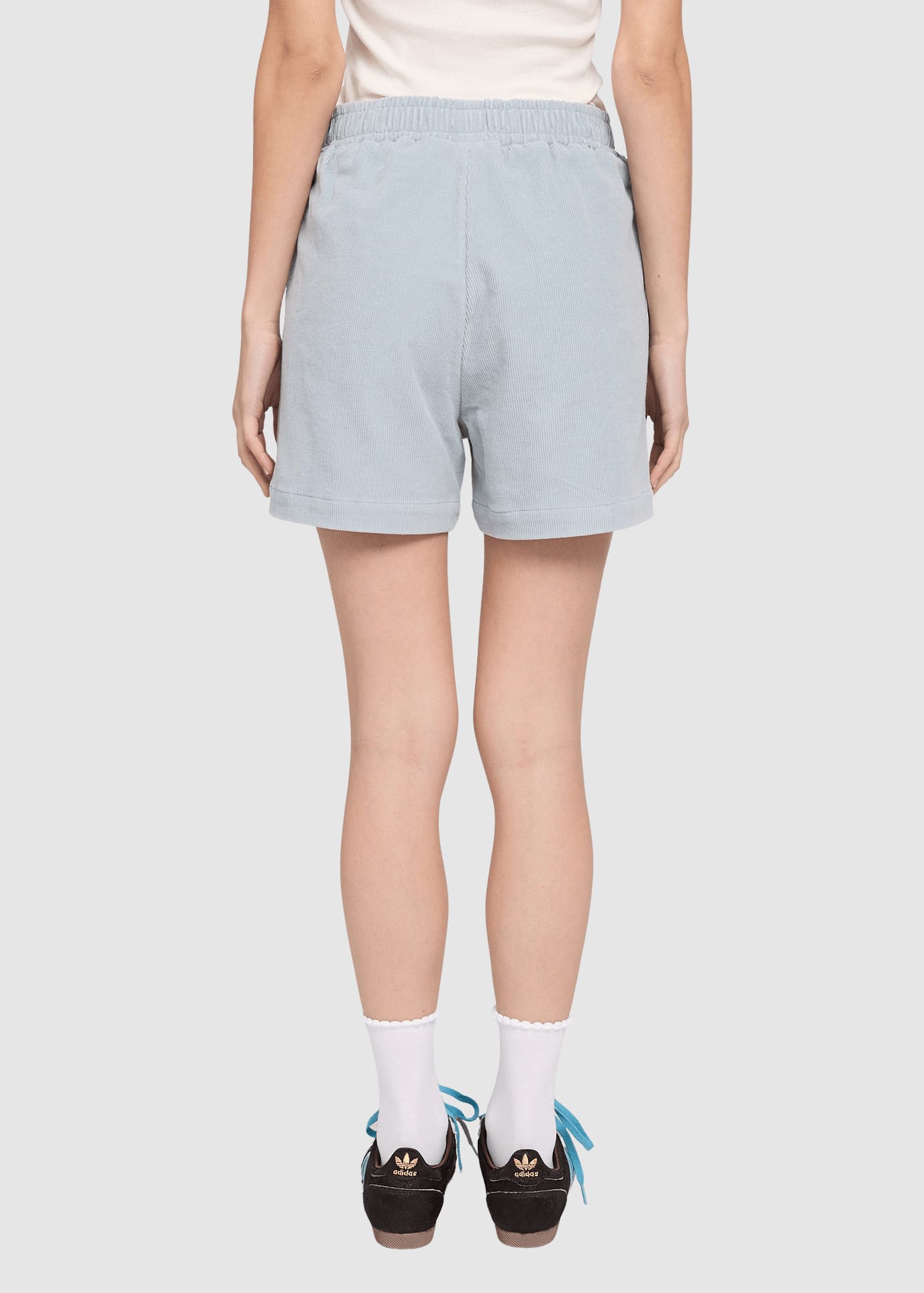 Corduroy Shorts Pearl Blue Corduroy Shorts Pearl Blue
