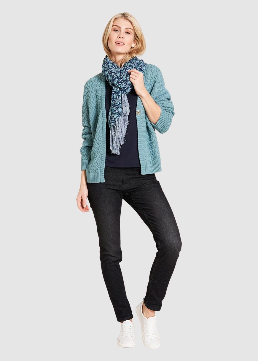 Lässige Strickjacke