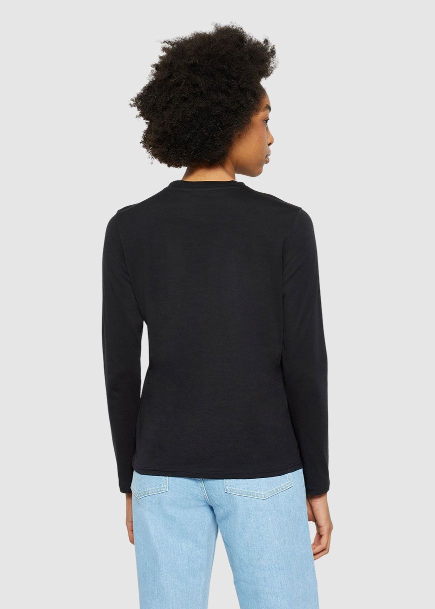 Basic Pima Cotton Long Sleeve T-Shirt