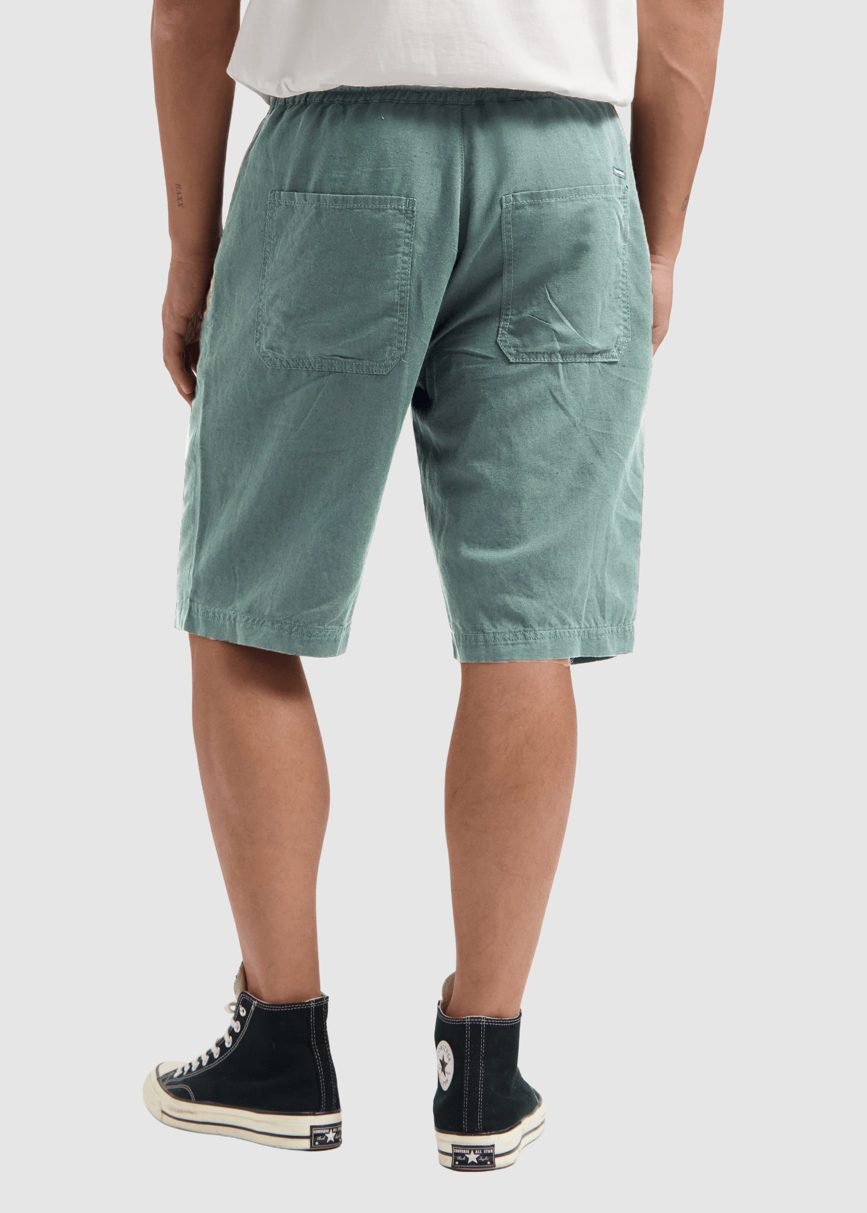 Tyler Linen Short Sage Green