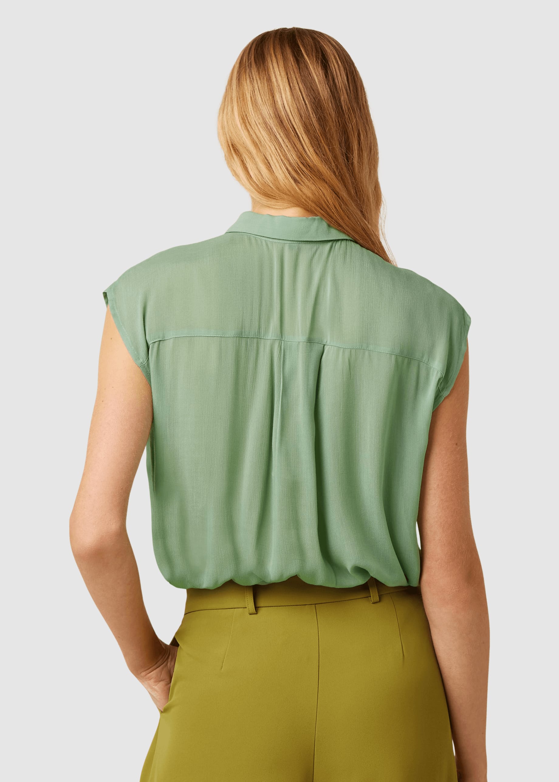 Amy Blouse Capo Minty Meadow