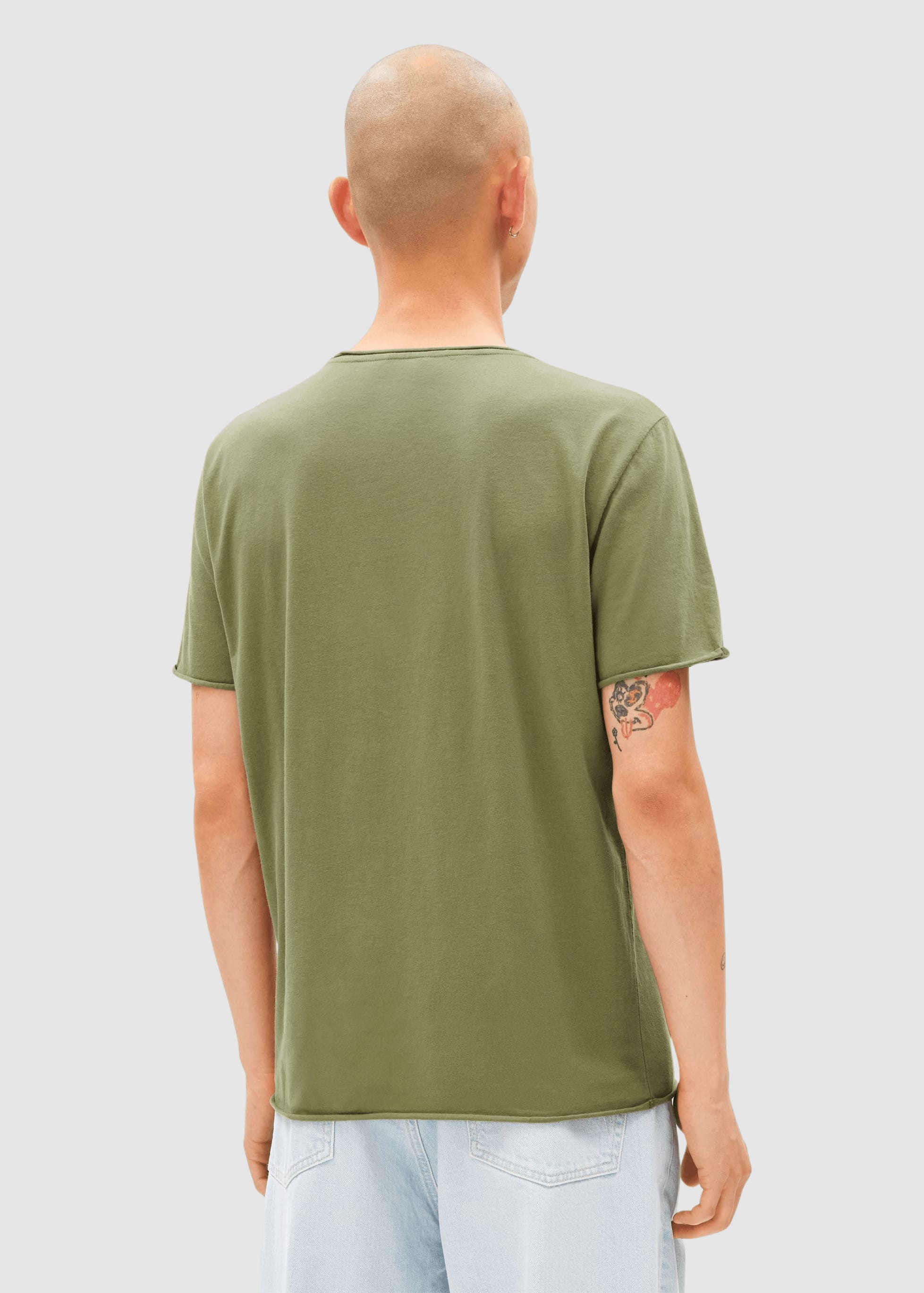 Jaames Brushed T-Shirt Fatigue Green