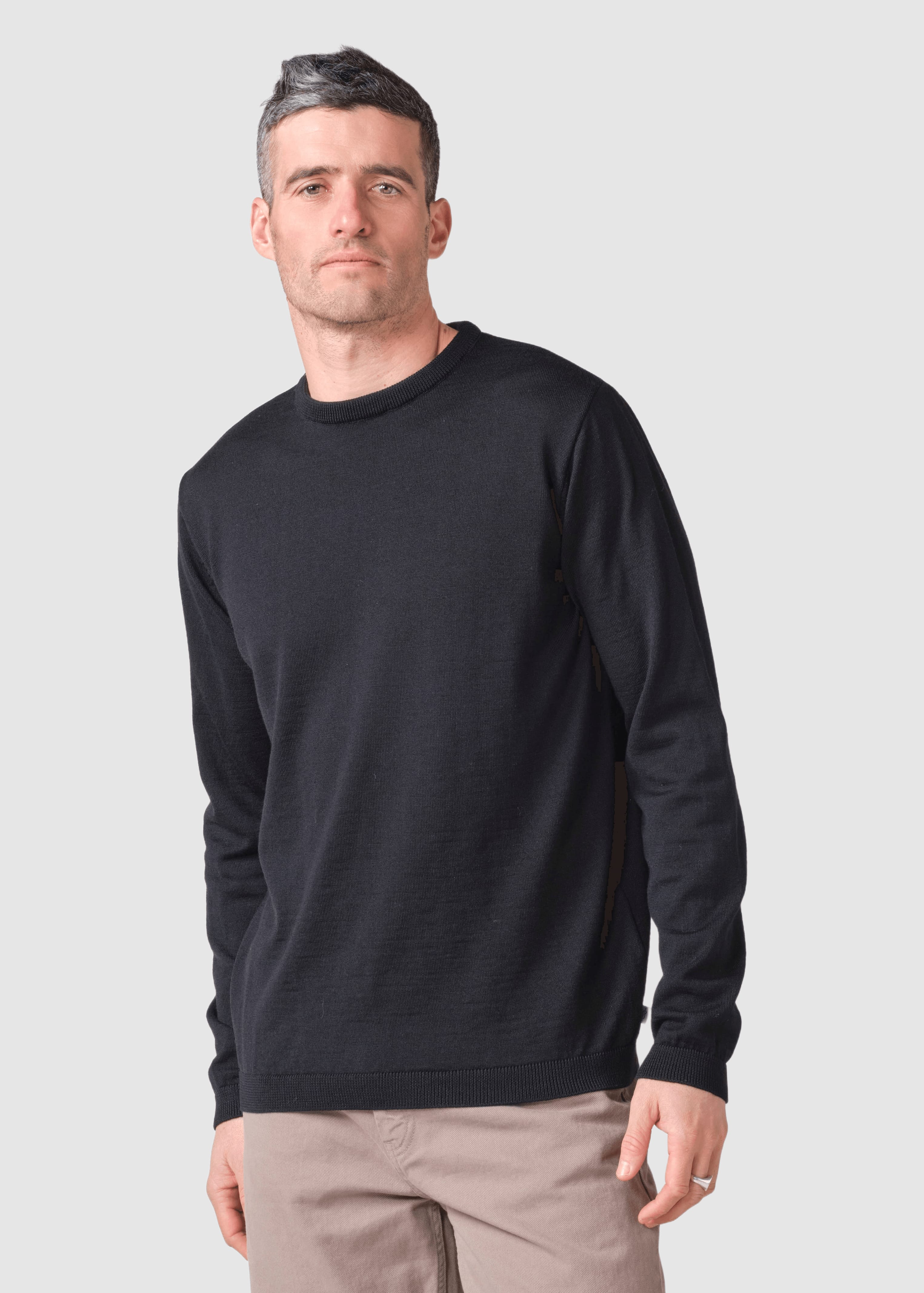 klitm-ller-collective-mens-basic-merino-knit-black-1.jpeg Mens Basic Merino Knit Black