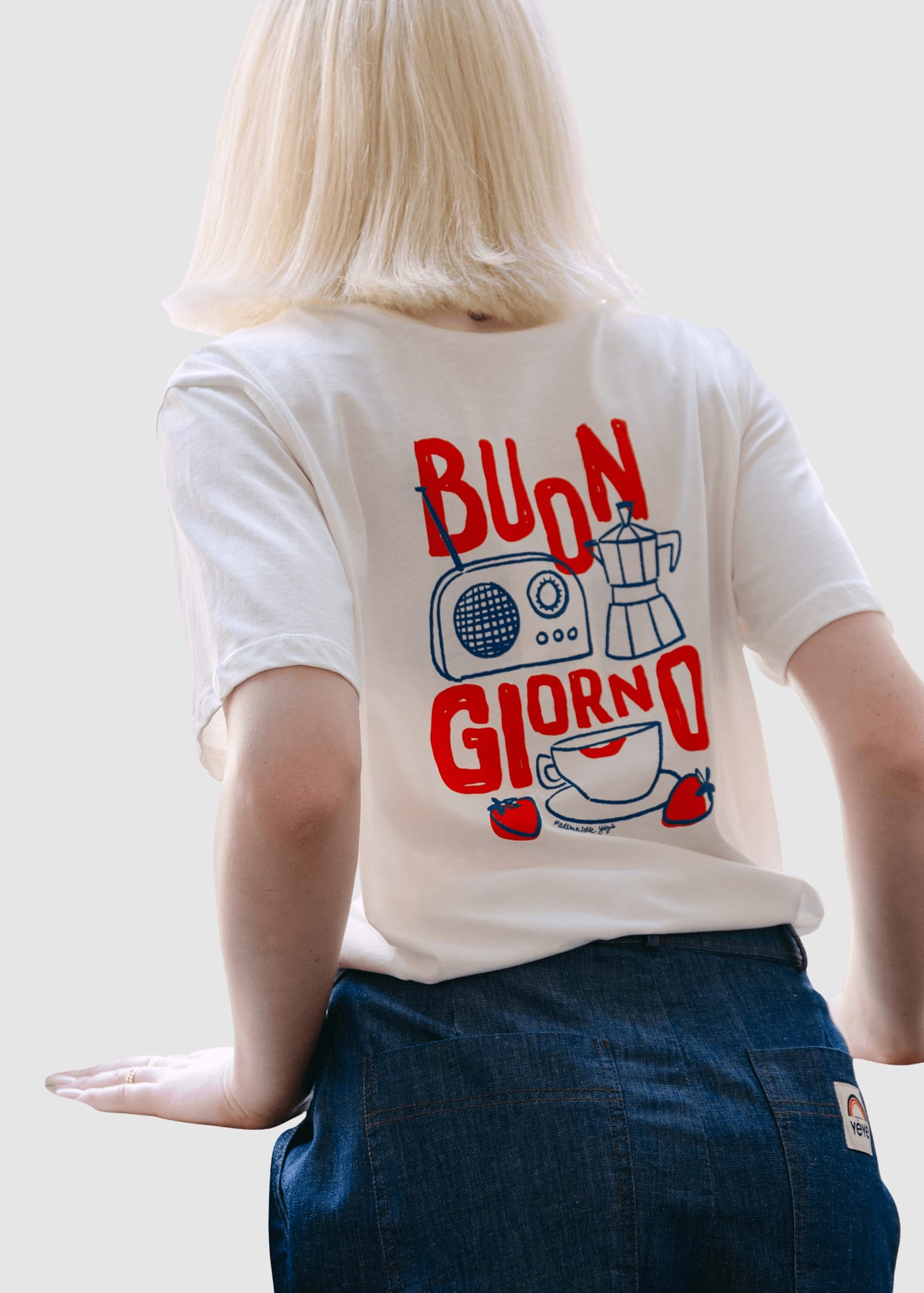 Buongiorno T-Shirt White Buongiorno T-Shirt White