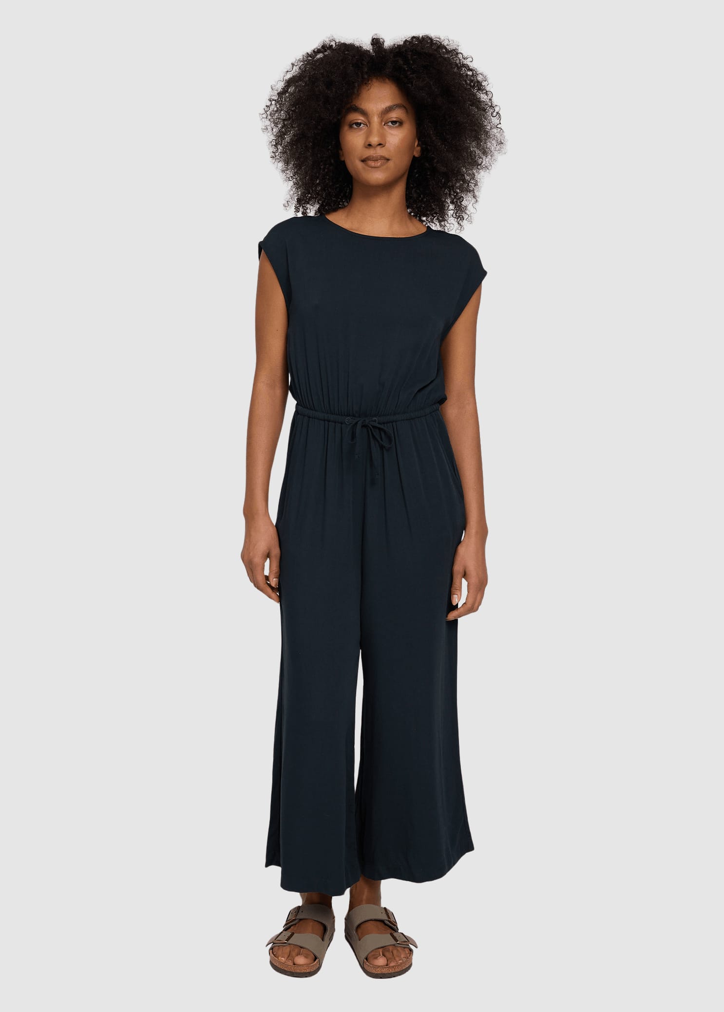 Viscose Jumpsuit Black Viscose Jumpsuit Black