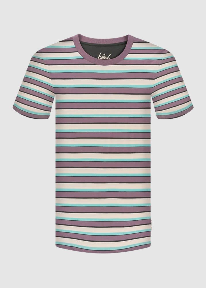 Multicolor-Stripe T-Shirt