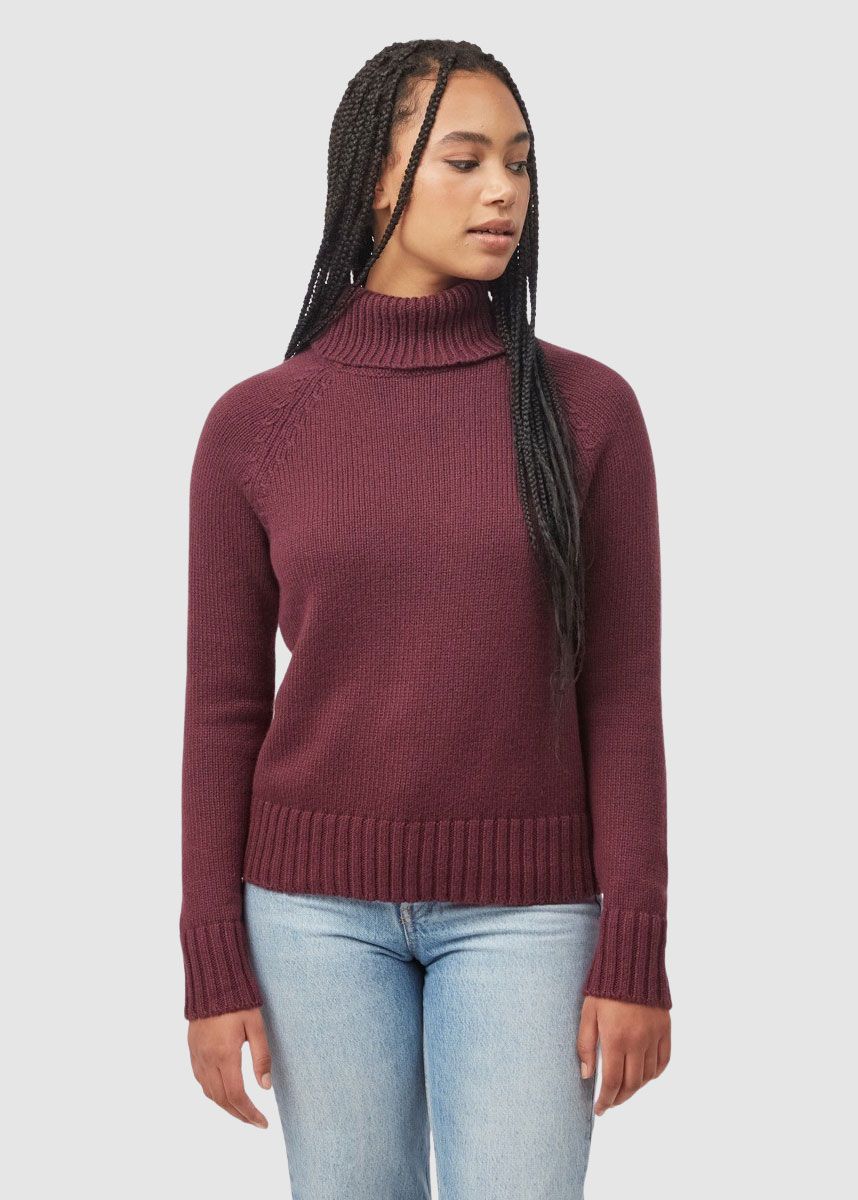 W Highline Wool Turtleneck Sweater