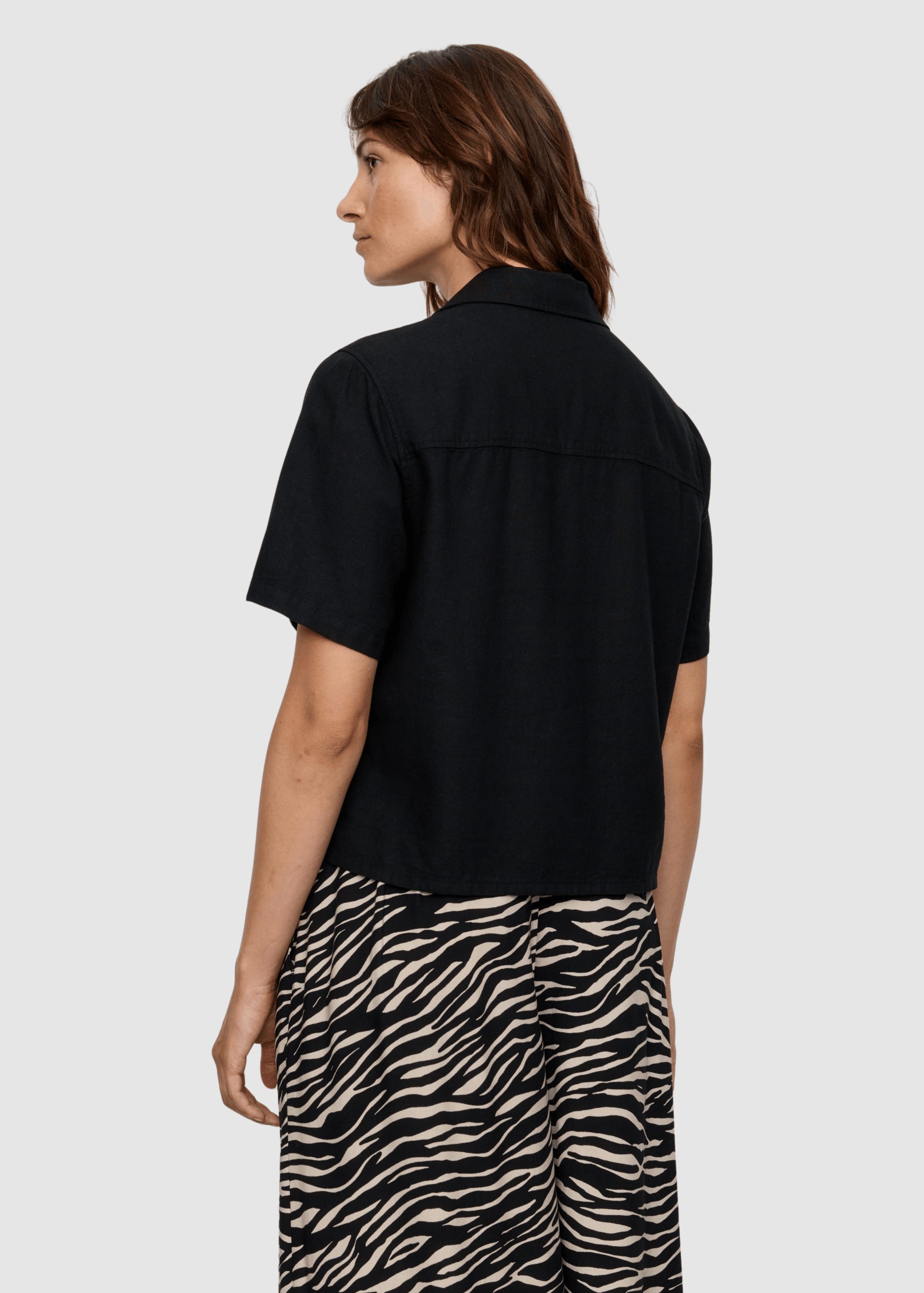 Blouse Camellia Black