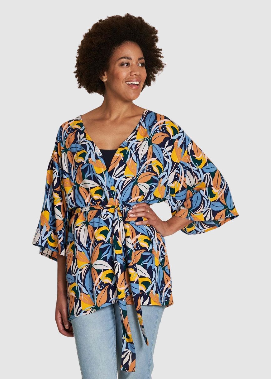 Kimono aus EcoVero Viskose