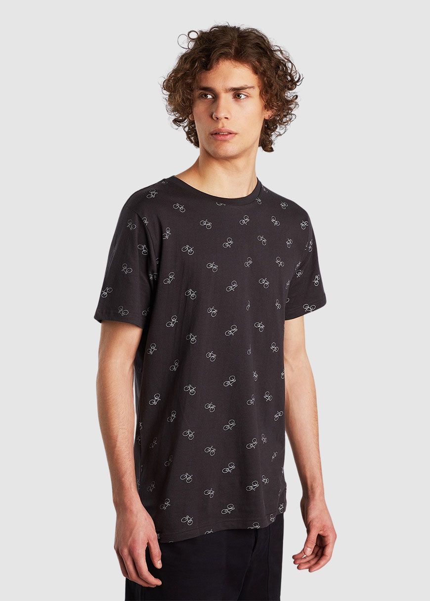 T-Shirt Stockholm Bike Pattern T-Shirt Stockholm Bike Pattern