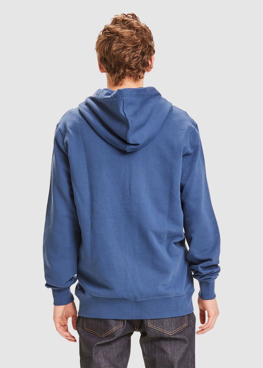 Elm Zip Hood Basic Badge Sweat Elm Zip Hood Basic Badge Sweat