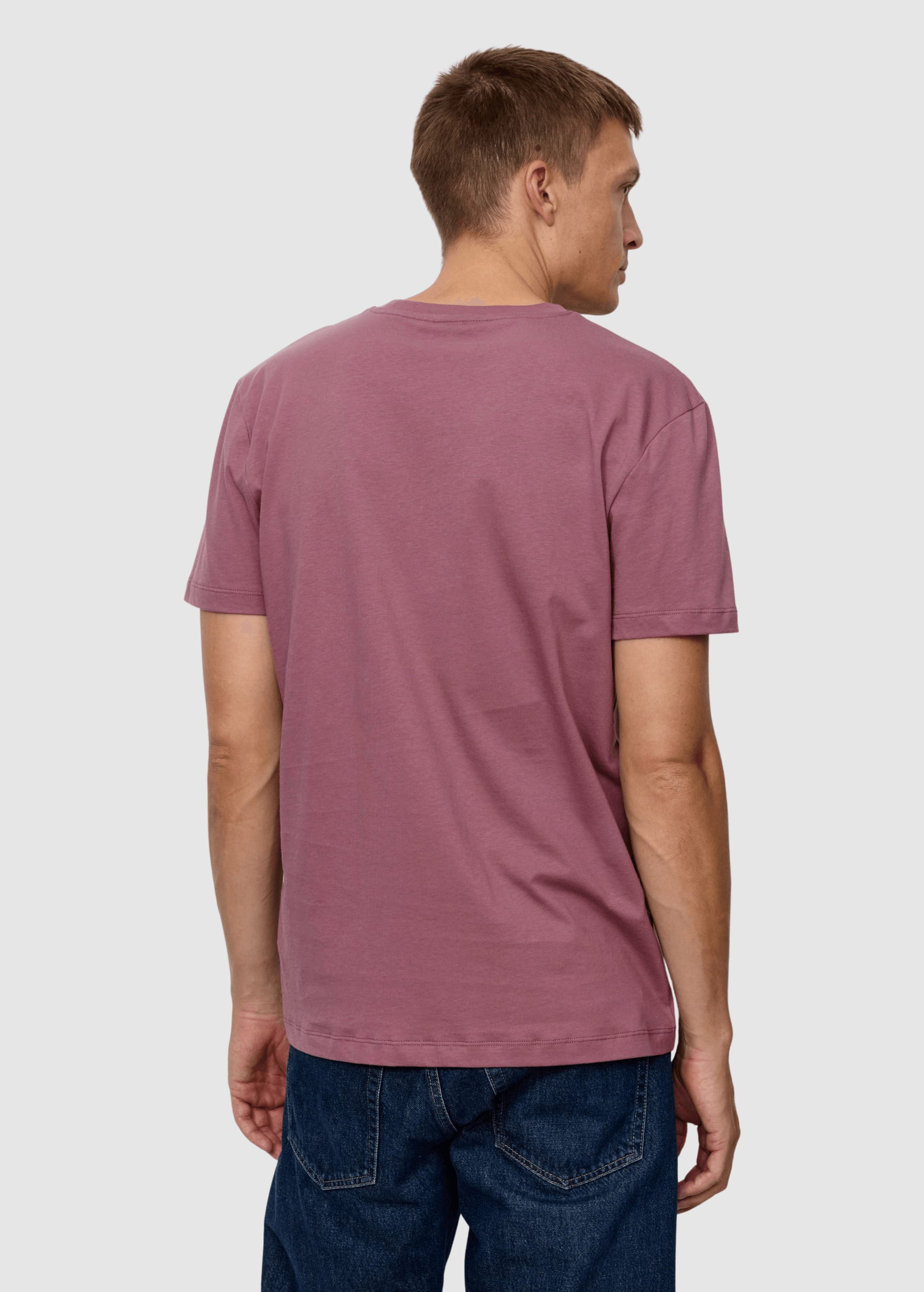T-Shirt Agave Bike Dark Tulip