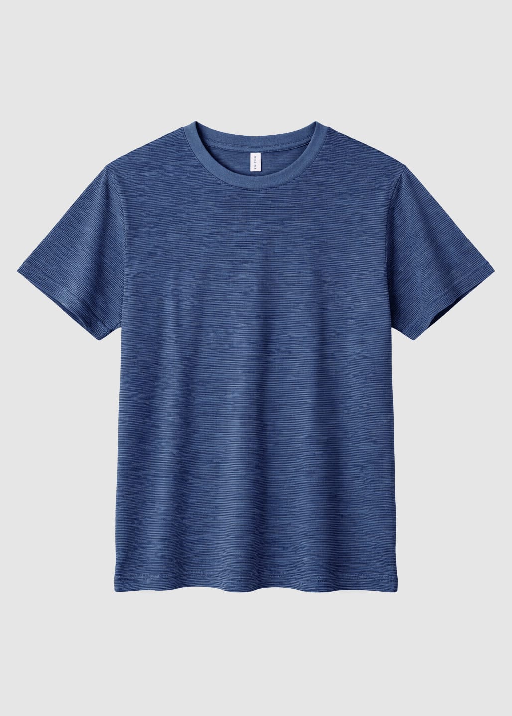 Wobbly Striped T-Shirt Blue Indigo/blue Night
