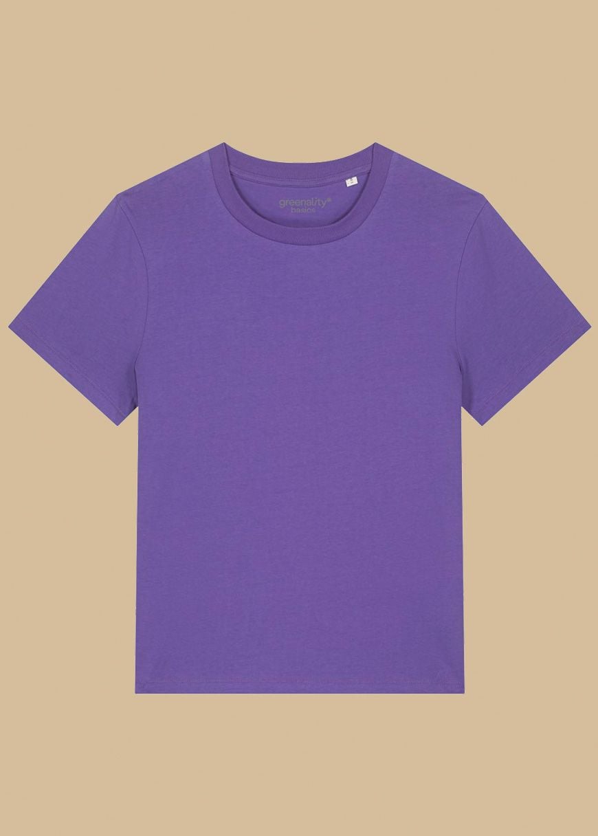 Classic T-Shirt Woman Purple Love