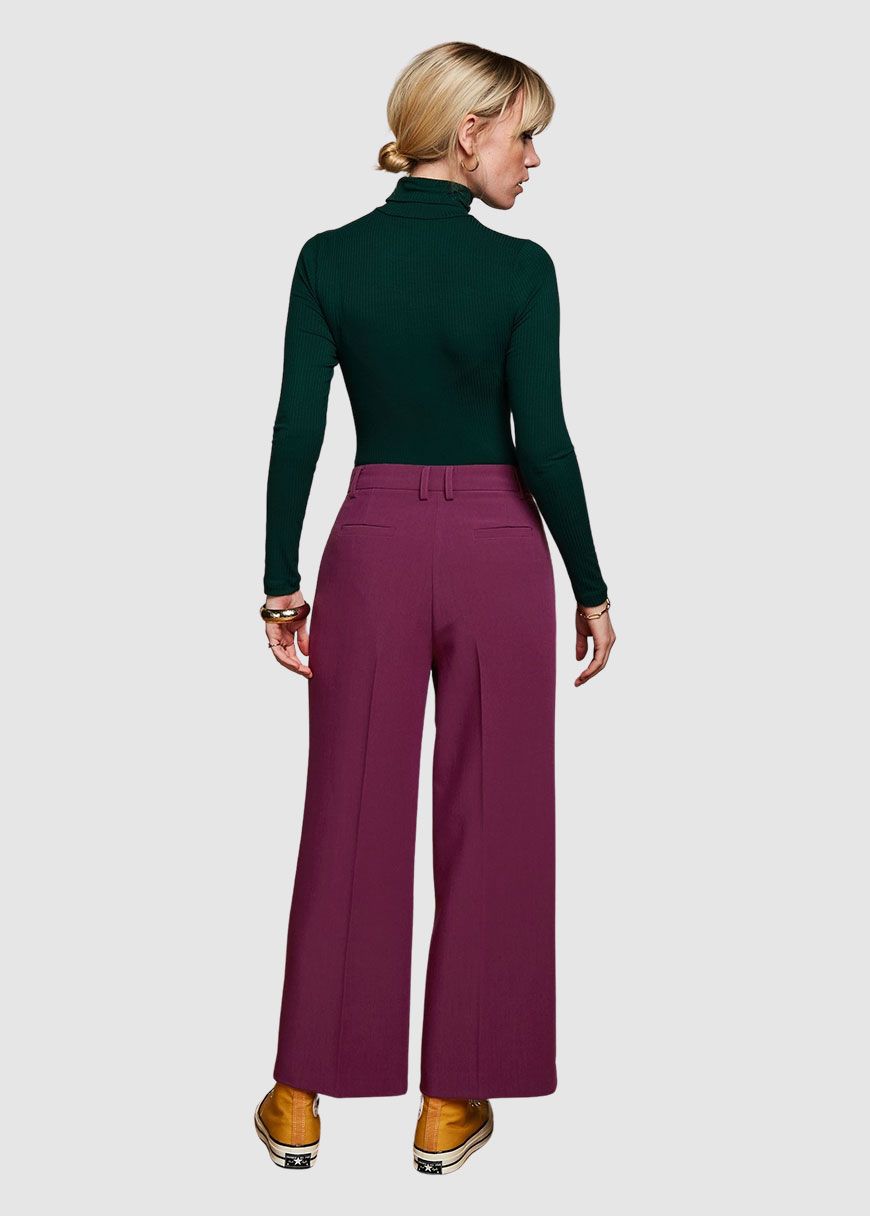 Rollneck Top Uni Rib Rollneck Top Uni Rib