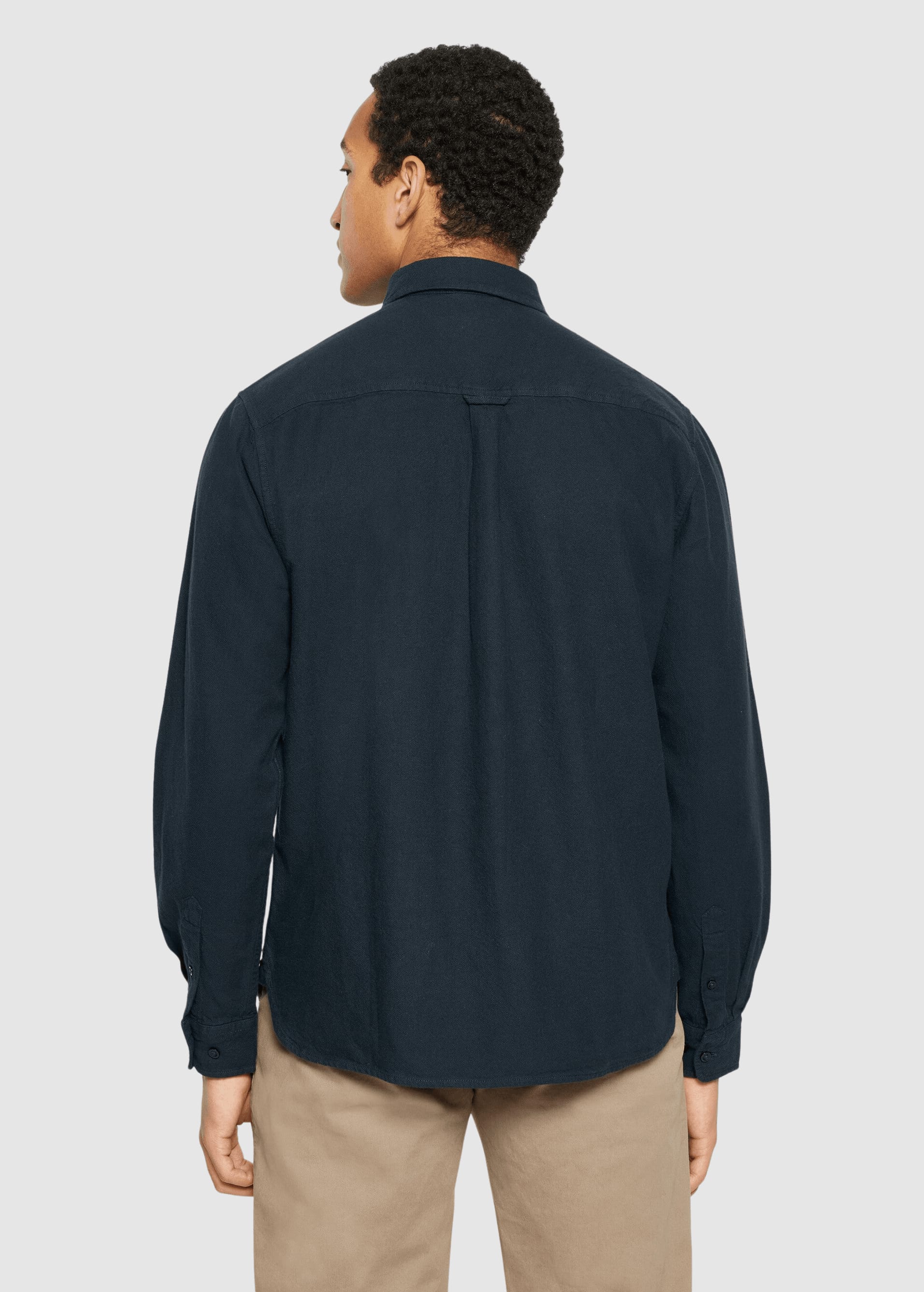 Dune Regular Flannel Shirt Night Sky