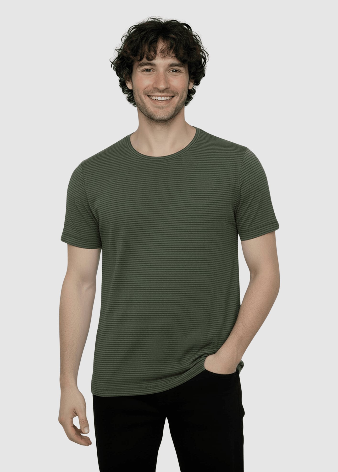 Basic Spice T-Shirt Herb Stripes