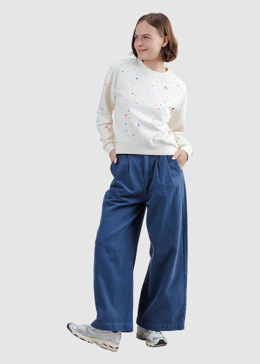 brava_splash_paint_rounded_sweatshirt_AW_25_BRA_3990_Ecru_3_88f762a4c5 Splash Paint Rounded Sweatshirt