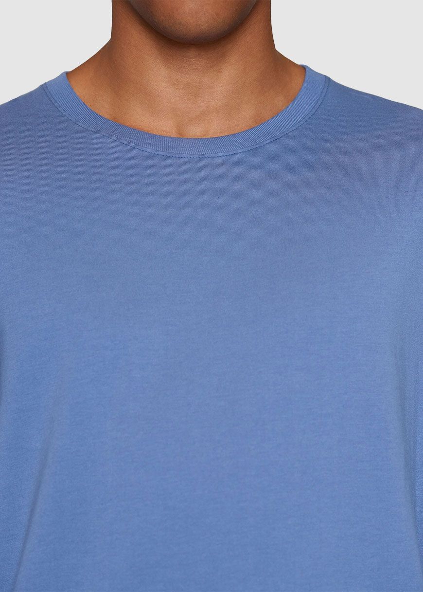 Regular Long Sleeve Recycled Cotton O-Neck Tee Regular Long Sleeve Recycled Cotton O-Neck Tee