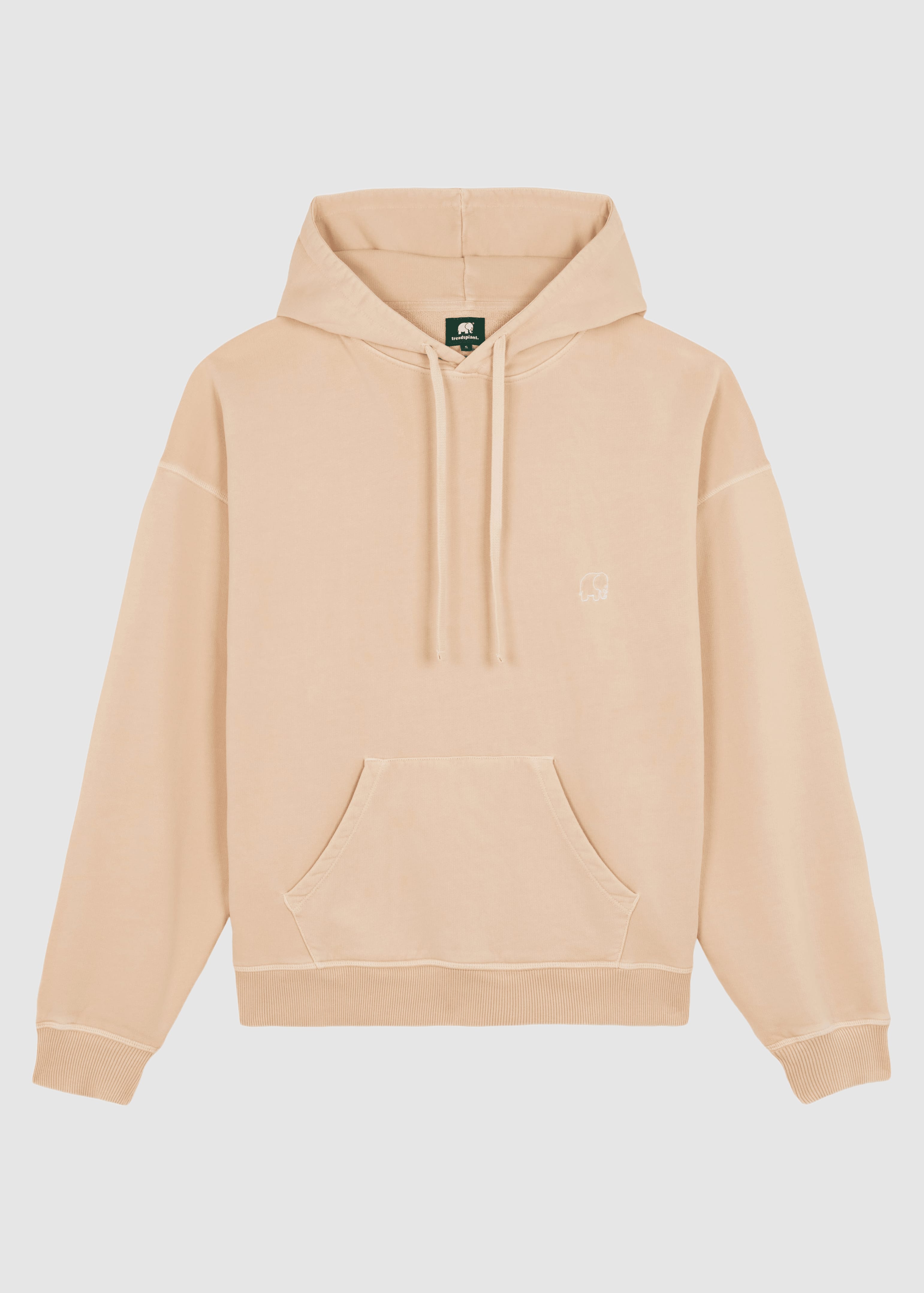 Women's Sunwashed Essential Hoodie Smoke Gray Grey