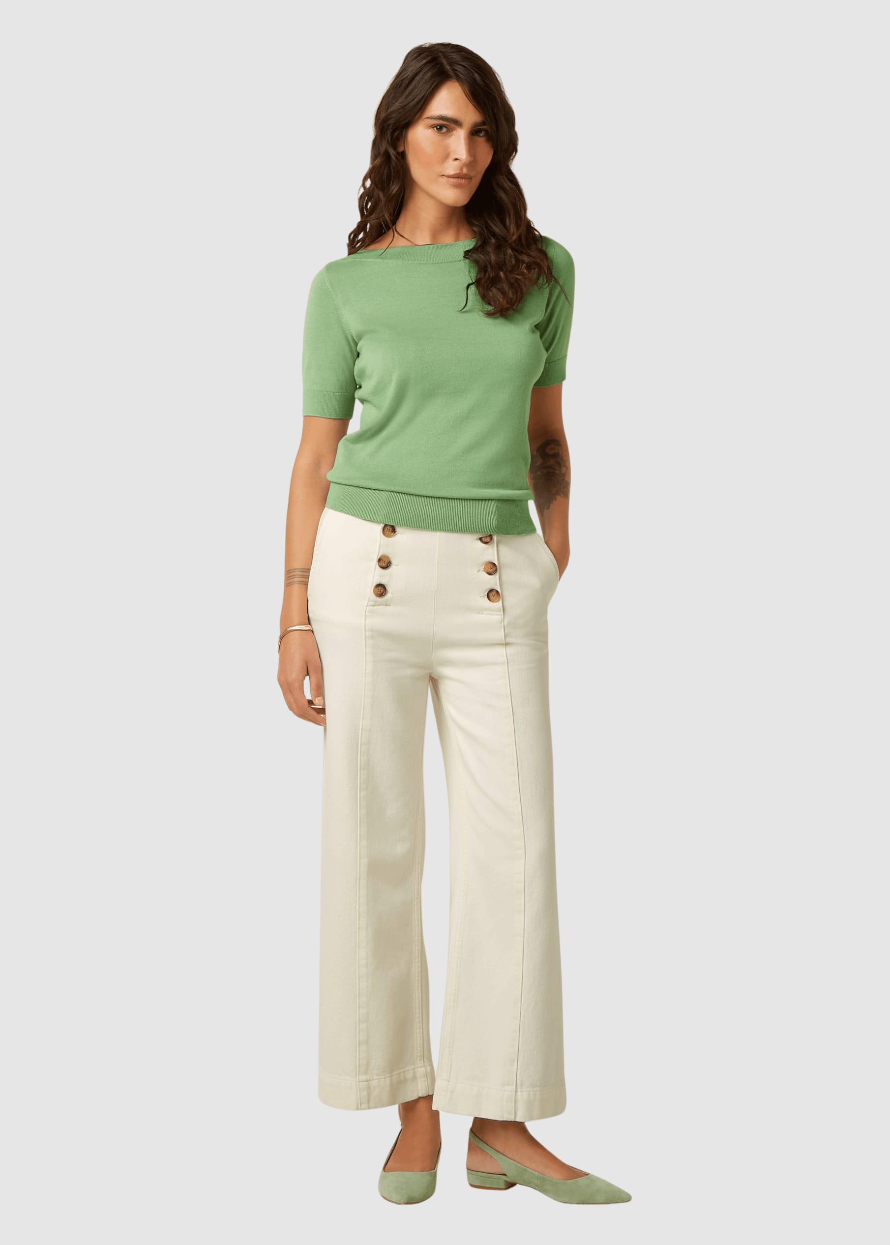 Audrey Top Club Shade Green