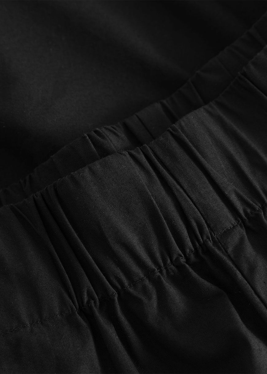 Poplin Elastic Waist Shorts Poplin Elastic Waist Shorts