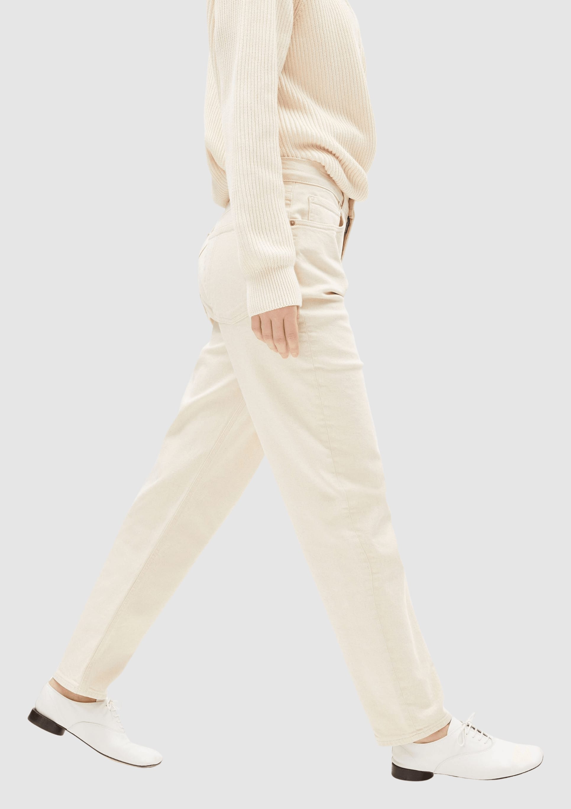 Mairaa High Waist Mom Jean Undyed Mairaa High Waist Mom Jean Undyed