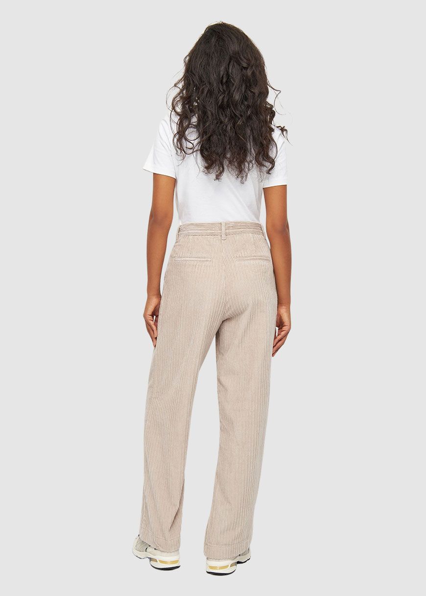 Posey Wide High-Rise Irregular Corduroy Pants Posey Wide High-Rise Irregular Corduroy Pants