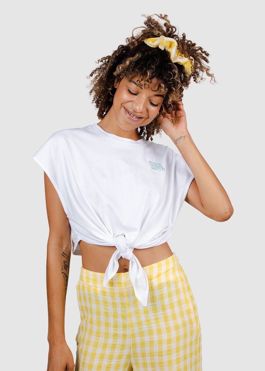 Guapa Knotted Tee Guapa Knotted Tee