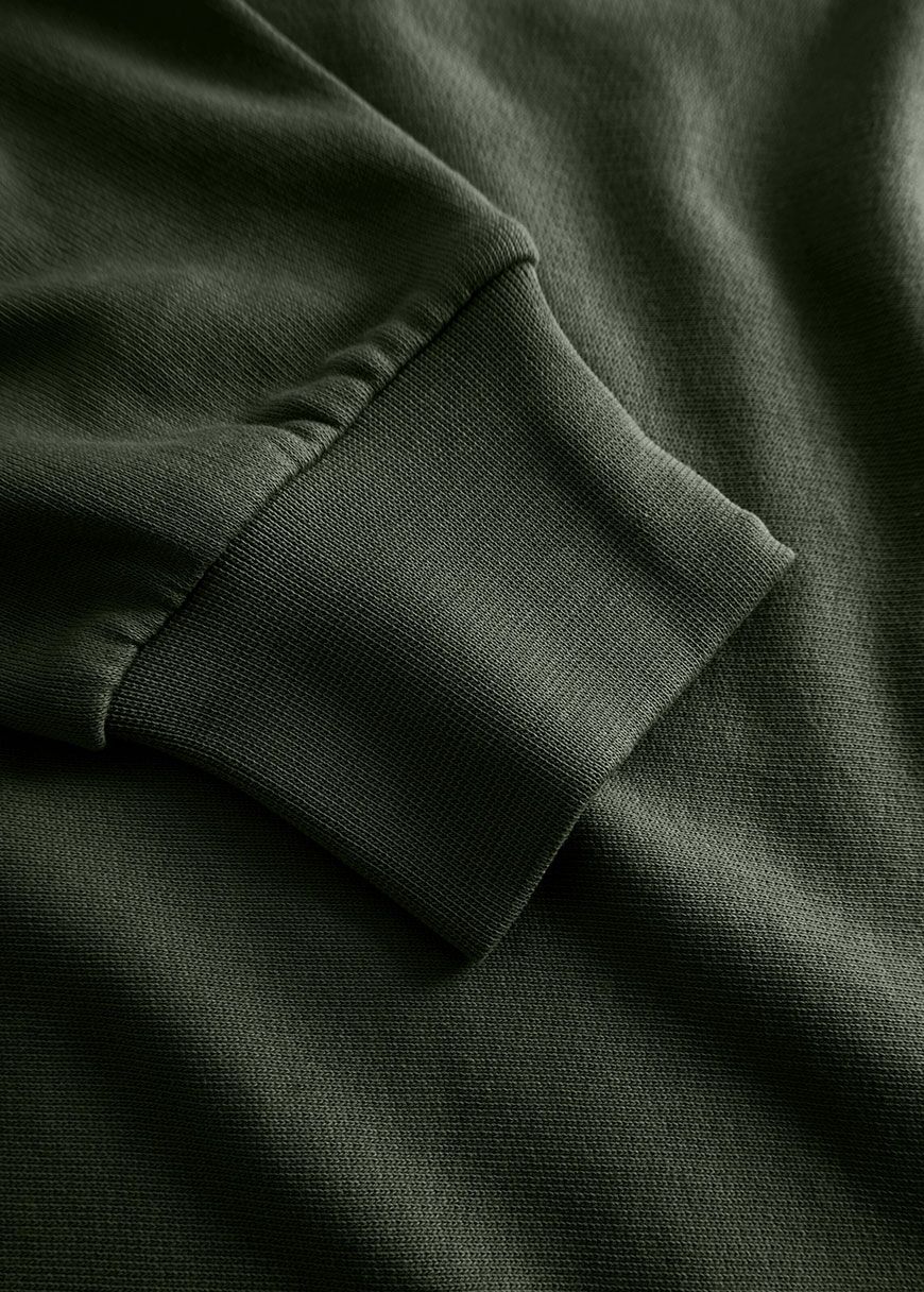 Basic Hood Badge Sweat Basic Hood Badge Sweat