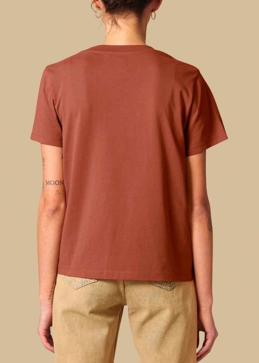 Classic T-Shirt Woman Heritage Brown