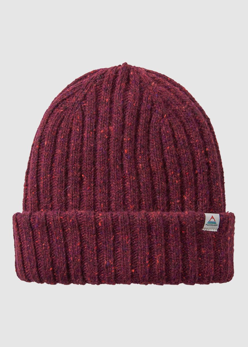 passenger_fishe_man_recycled_beanie_AW_25_PAS_U_BN_RAHUW_Wine_1_fb209deb1c Fisherman Recycled Beanie