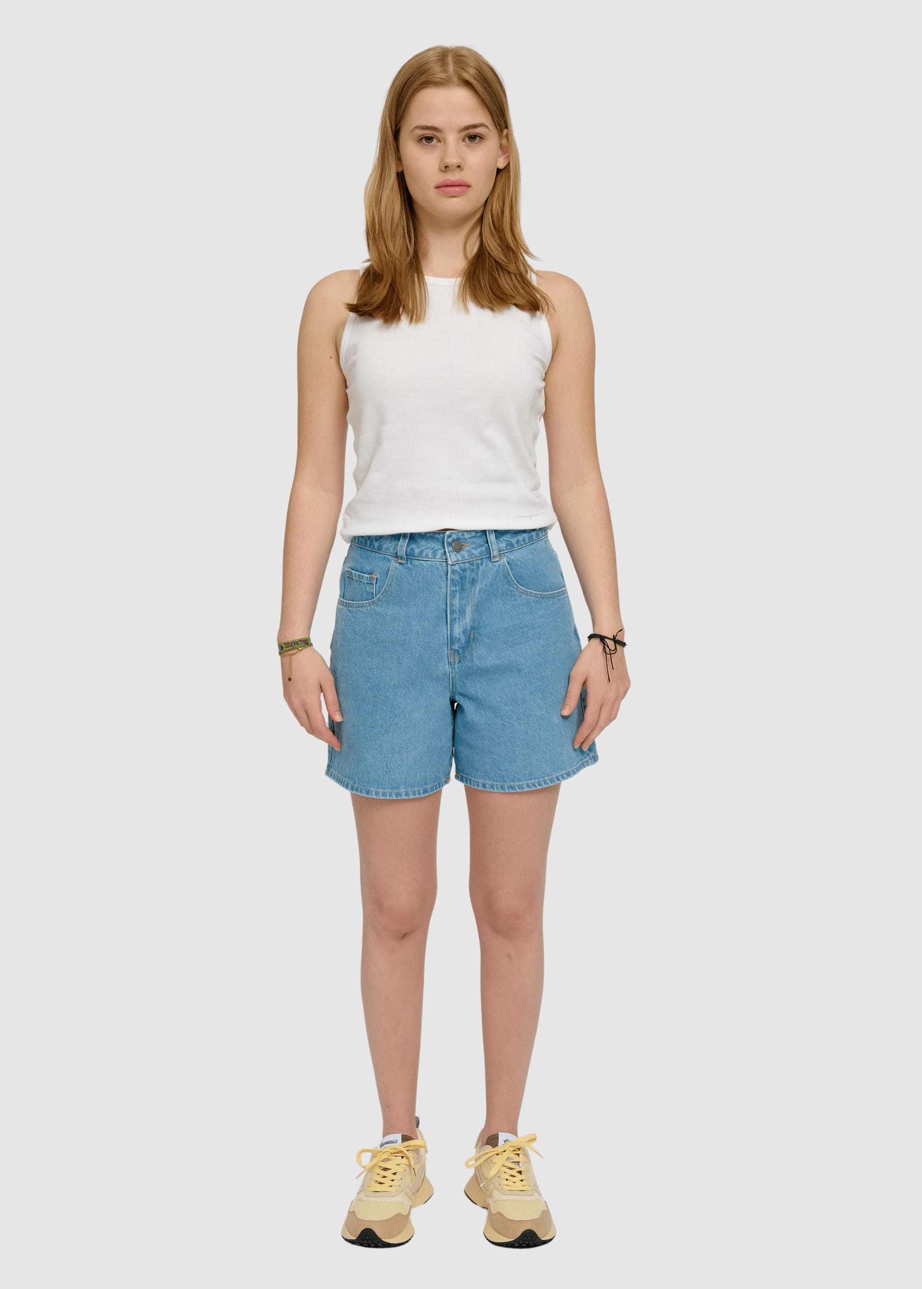 Denim Shorts Light Blue Wash