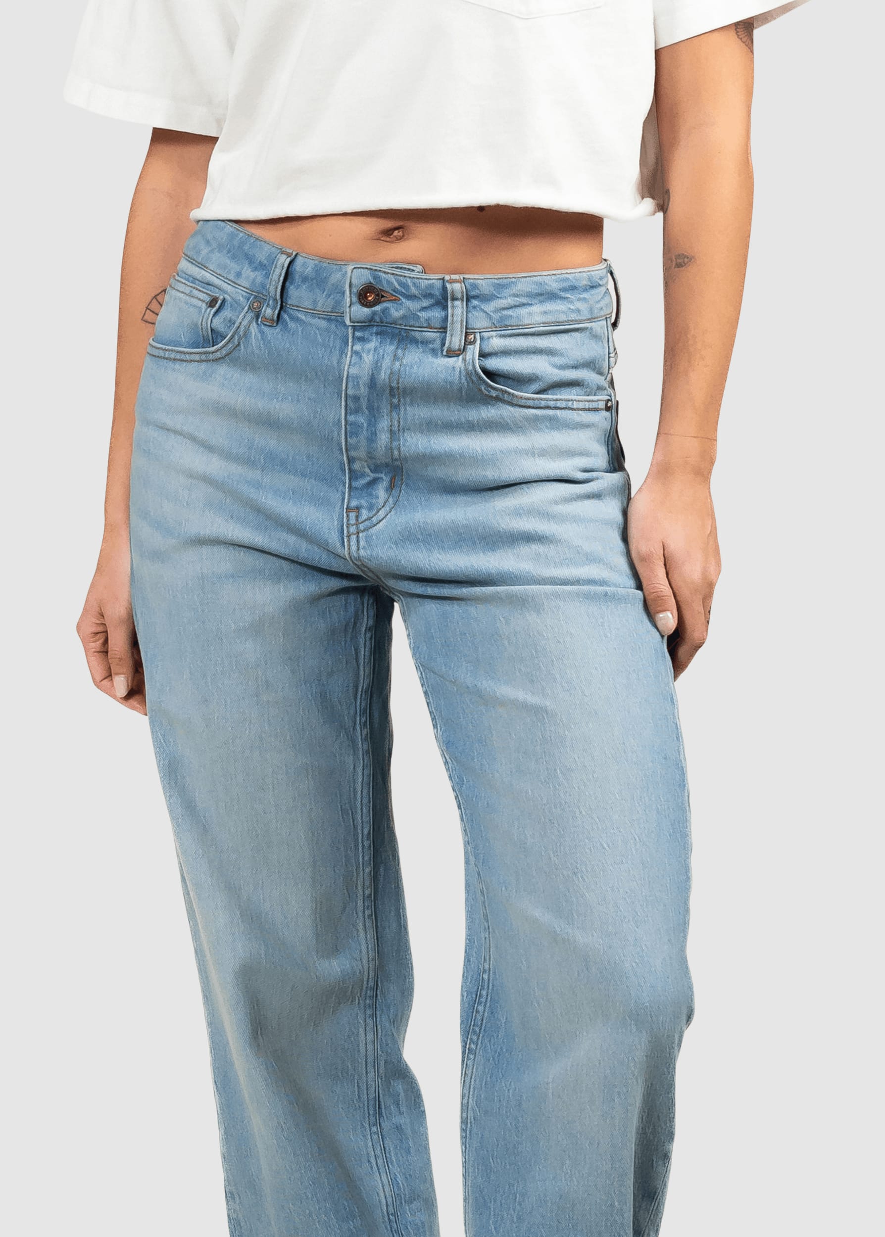 Izabella Straight Aegean Blue