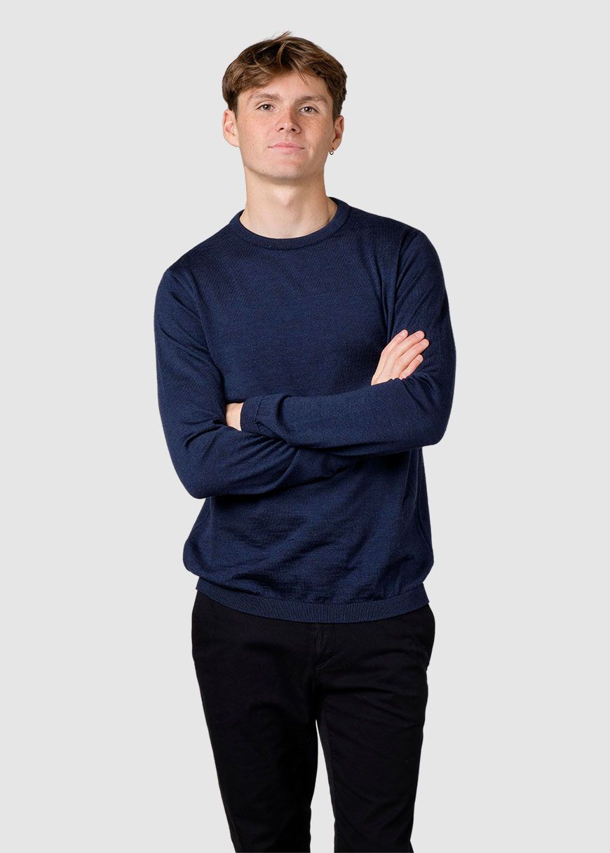 Mens Basic Merino Knit