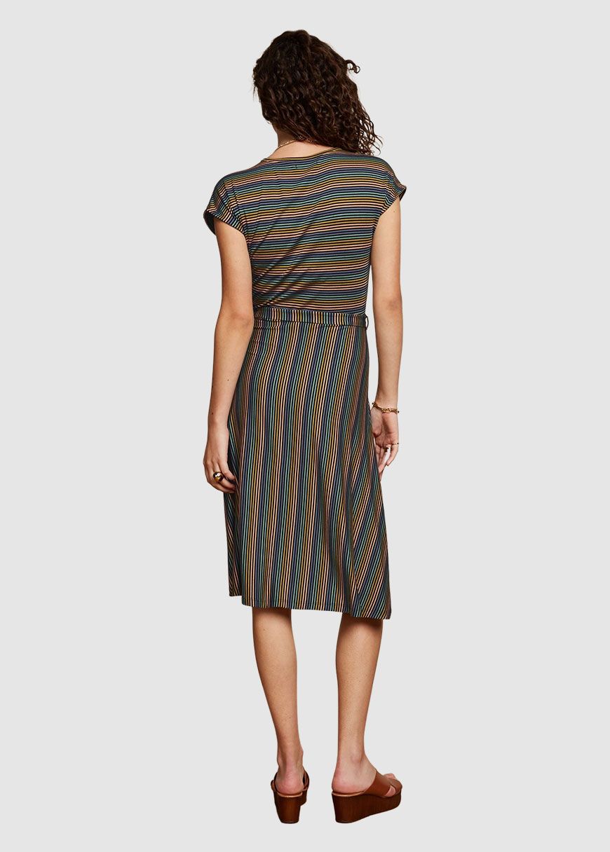 Abigail Dress Mariani Stripe